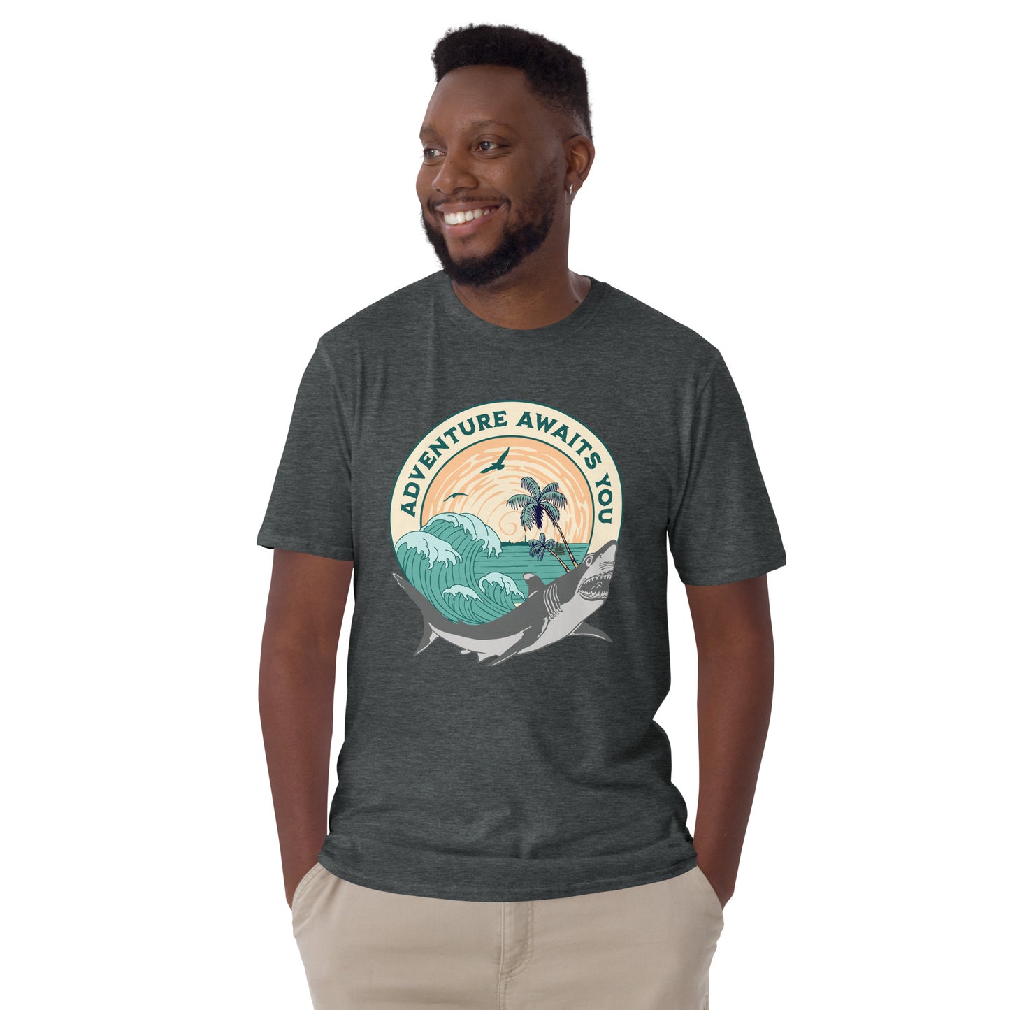 Adventure Awaits You Short-Sleeve Unisex T-Shirt