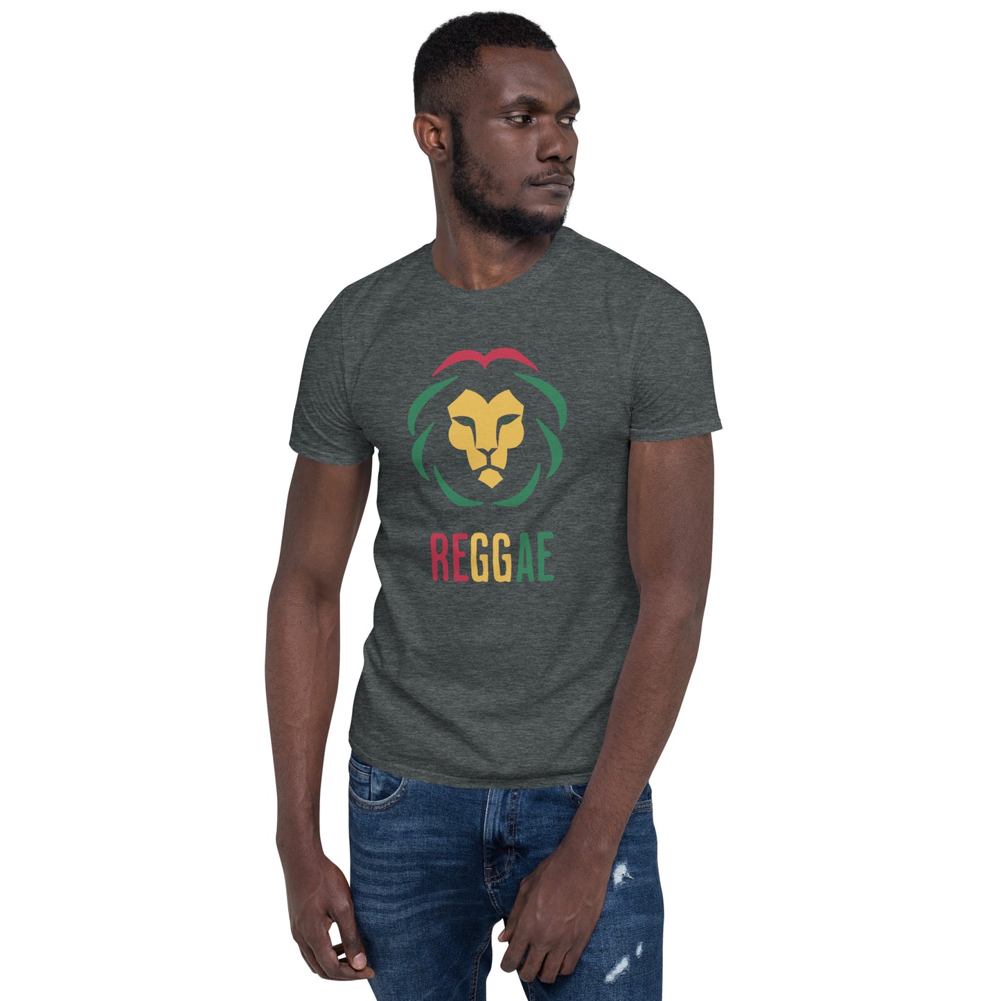 Reggae Lion Short-Sleeve Unisex T-Shirt