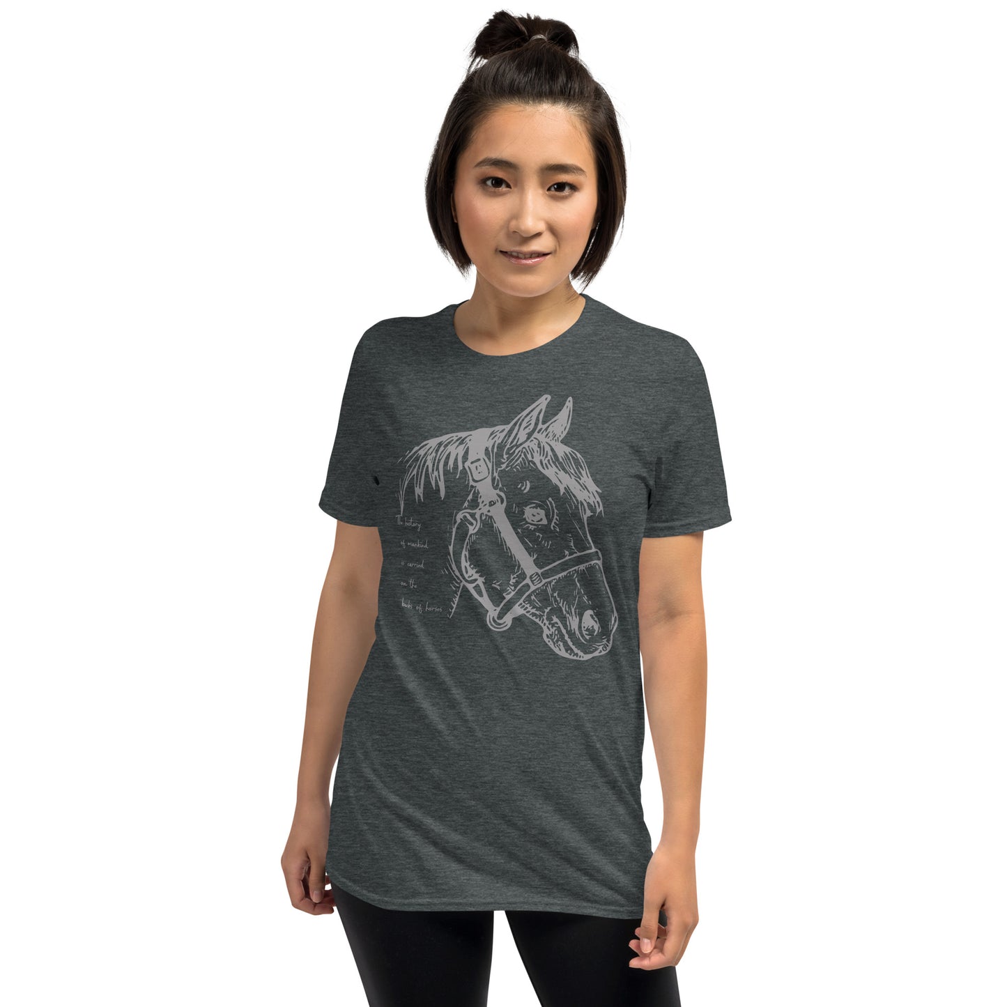 Horses Carry History Short-Sleeve Unisex T-Shirt