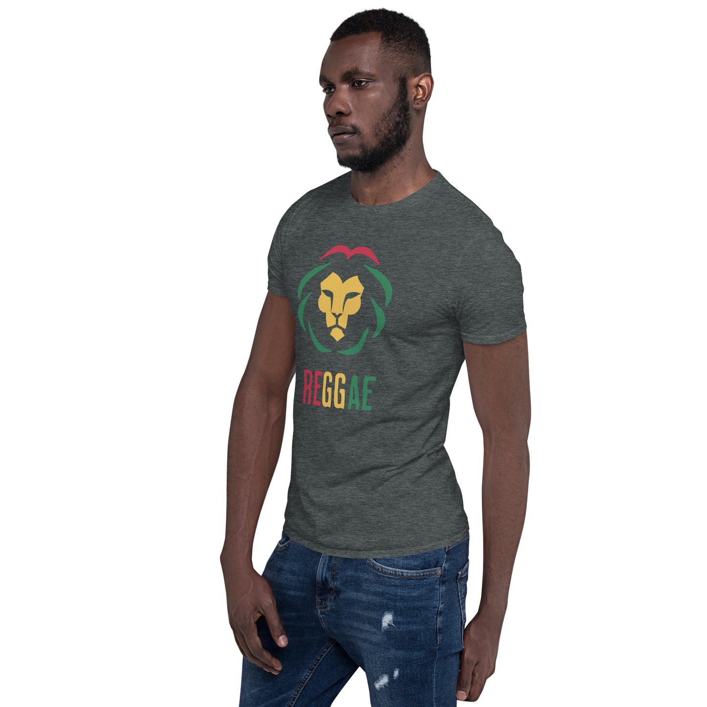 Reggae Lion Short-Sleeve Unisex T-Shirt