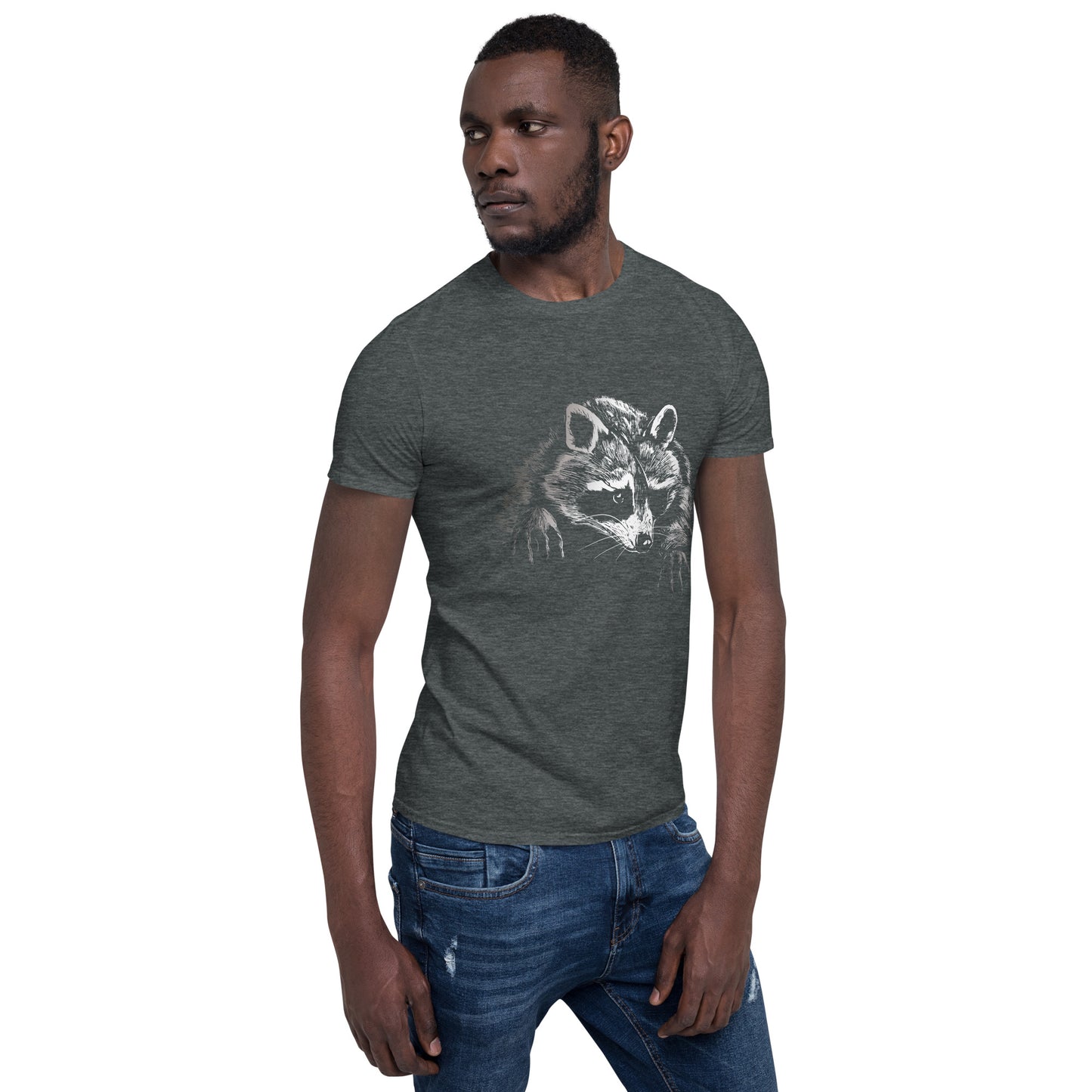 Trash Panda Raccoon Short-Sleeve Unisex T-Shirt