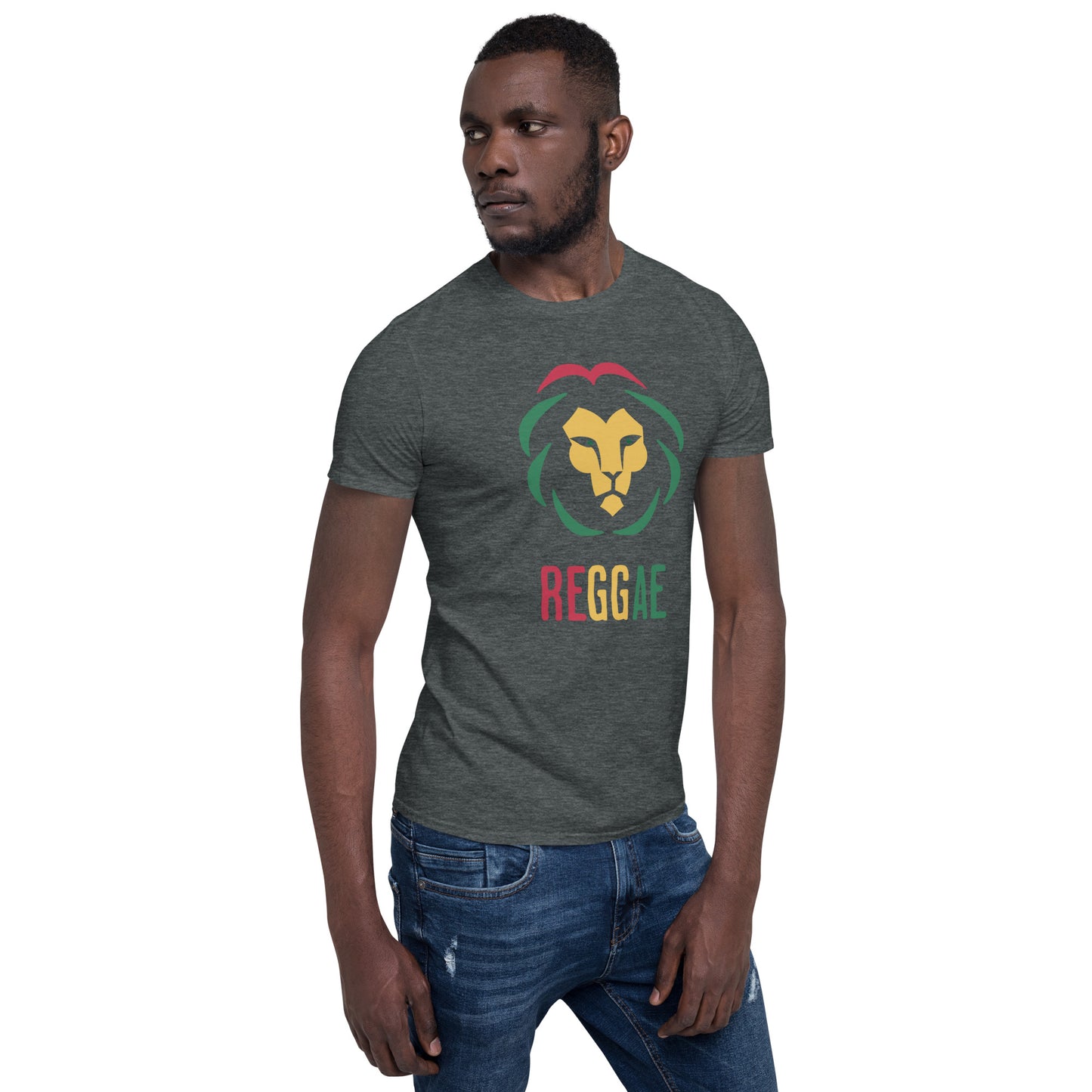 Reggae Lion Short-Sleeve Unisex T-Shirt