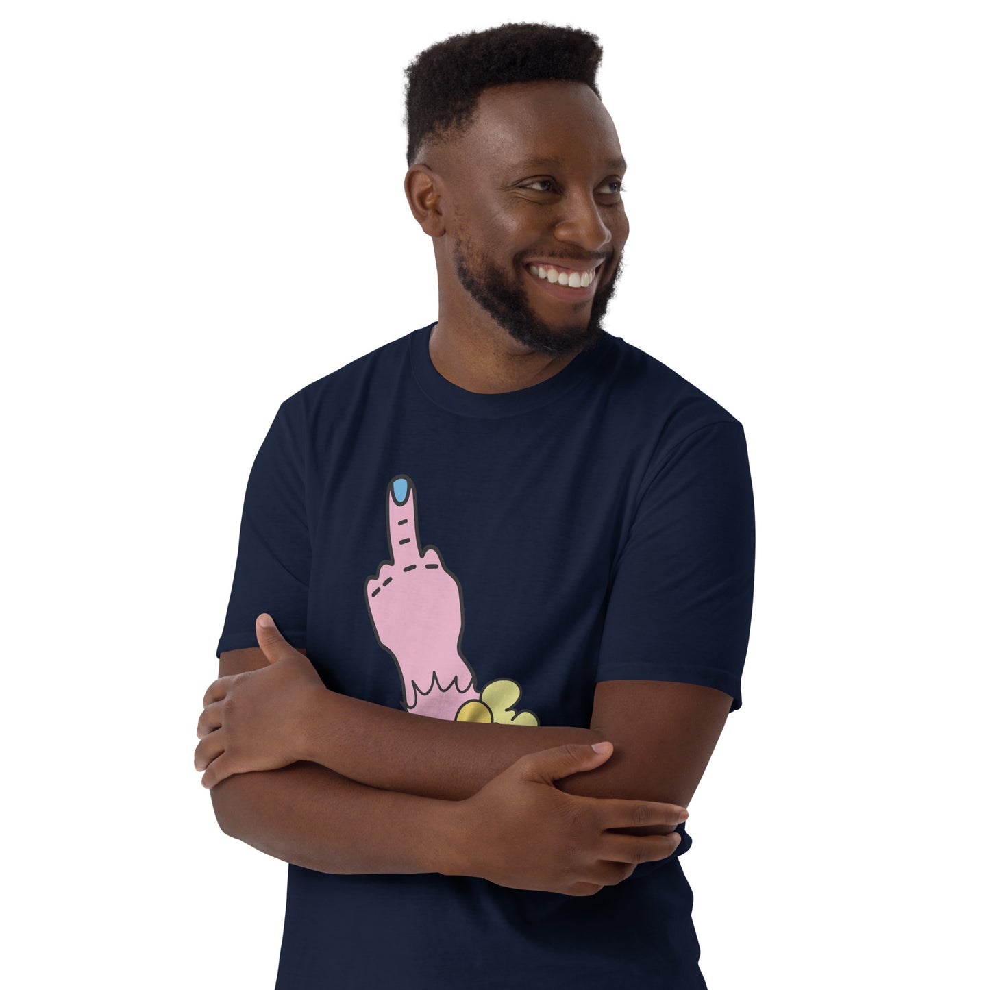 Nice Finger Short-Sleeve Unisex T-Shirt