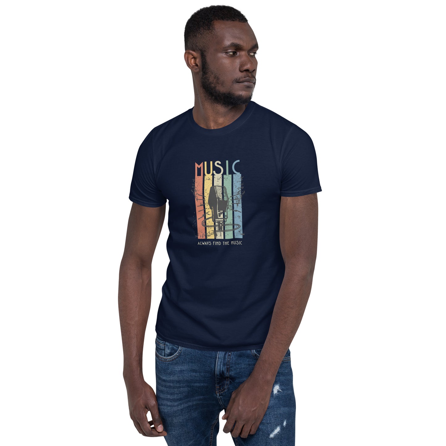 Always Find the Music Short-Sleeve Unisex T-Shirt