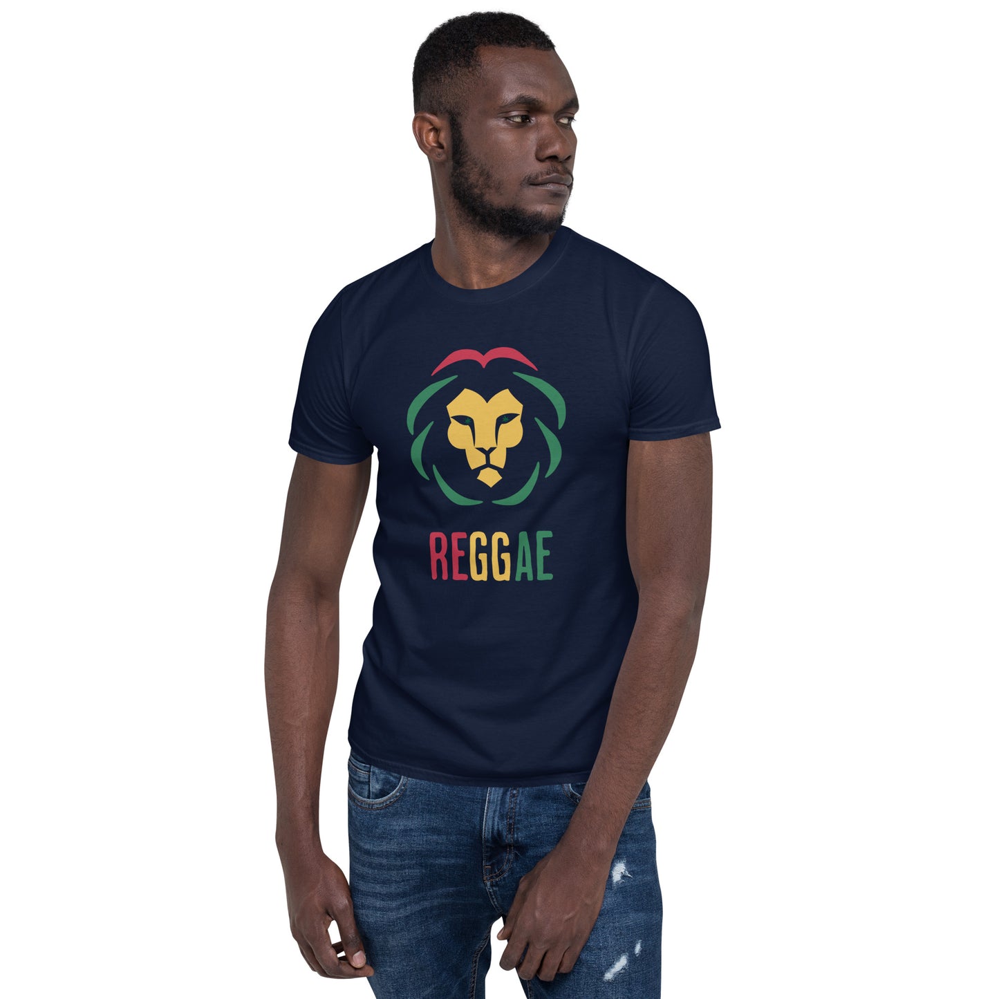 Reggae Lion Short-Sleeve Unisex T-Shirt