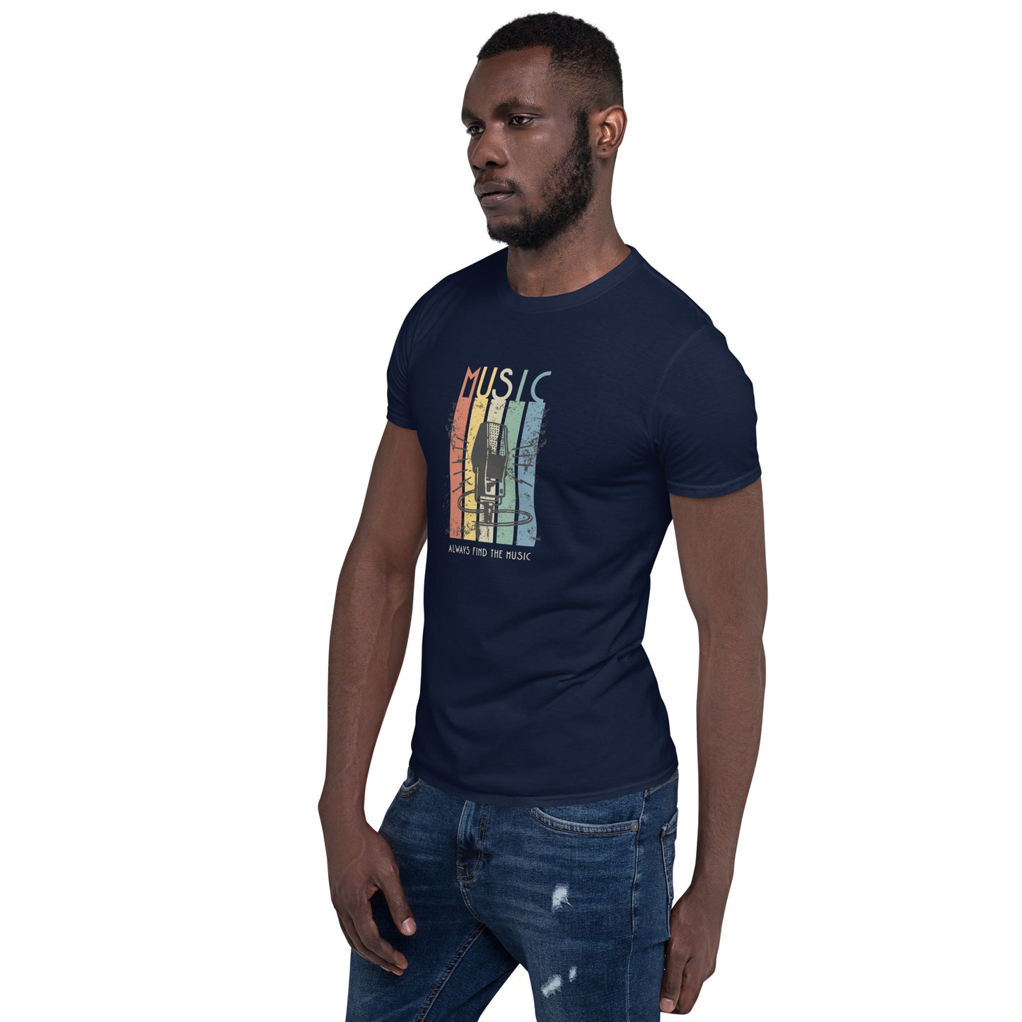 Always Find the Music Short-Sleeve Unisex T-Shirt