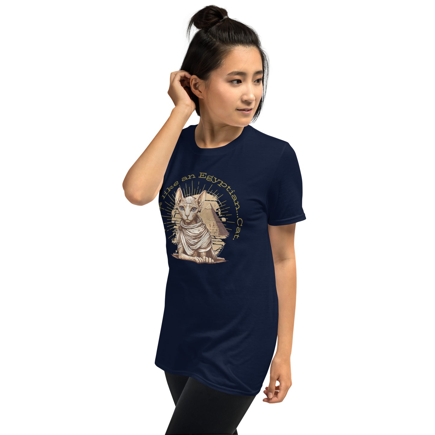 Egyptian Cat Short-Sleeve Unisex T-Shirt