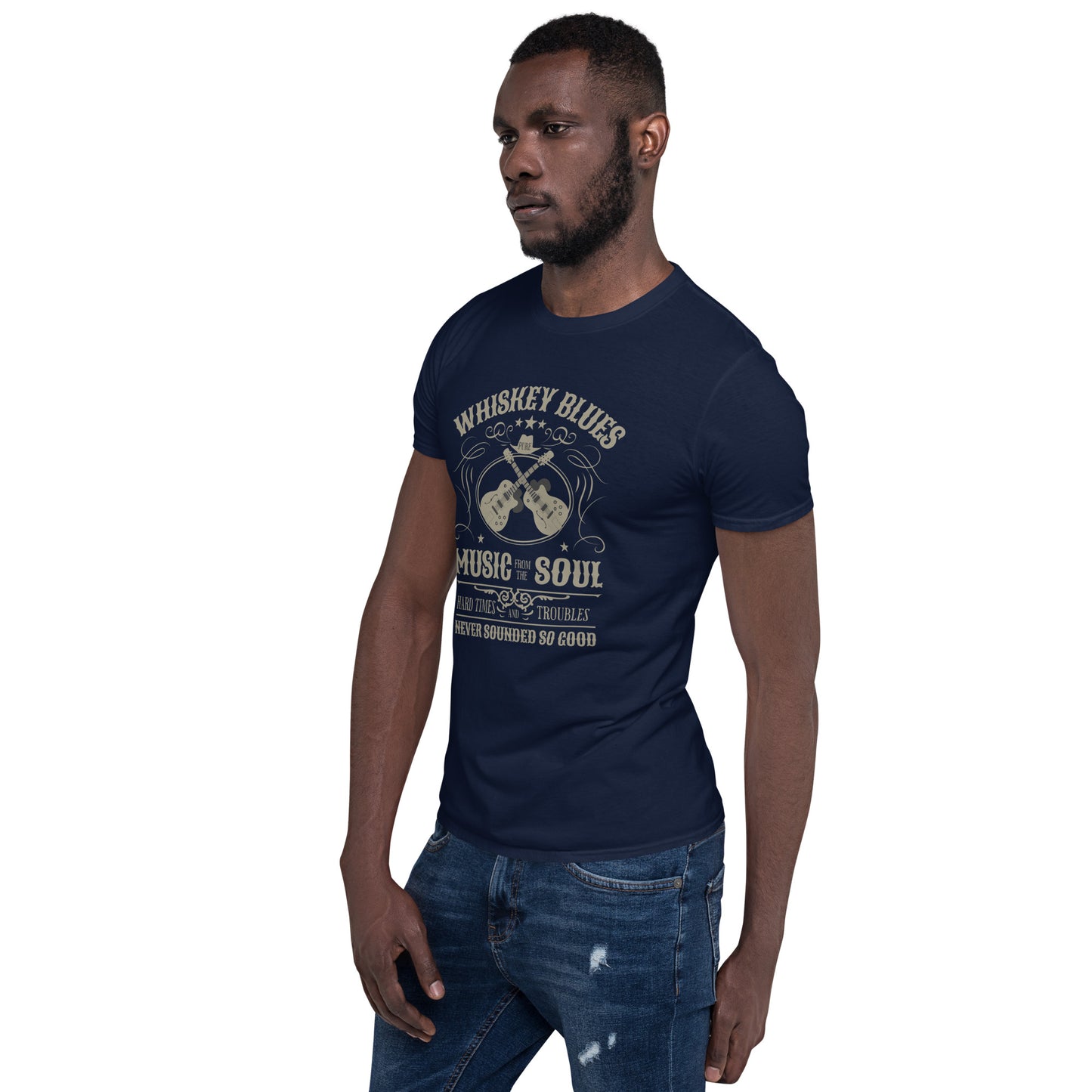 Whiskey Blues Short-Sleeve Unisex T-Shirt