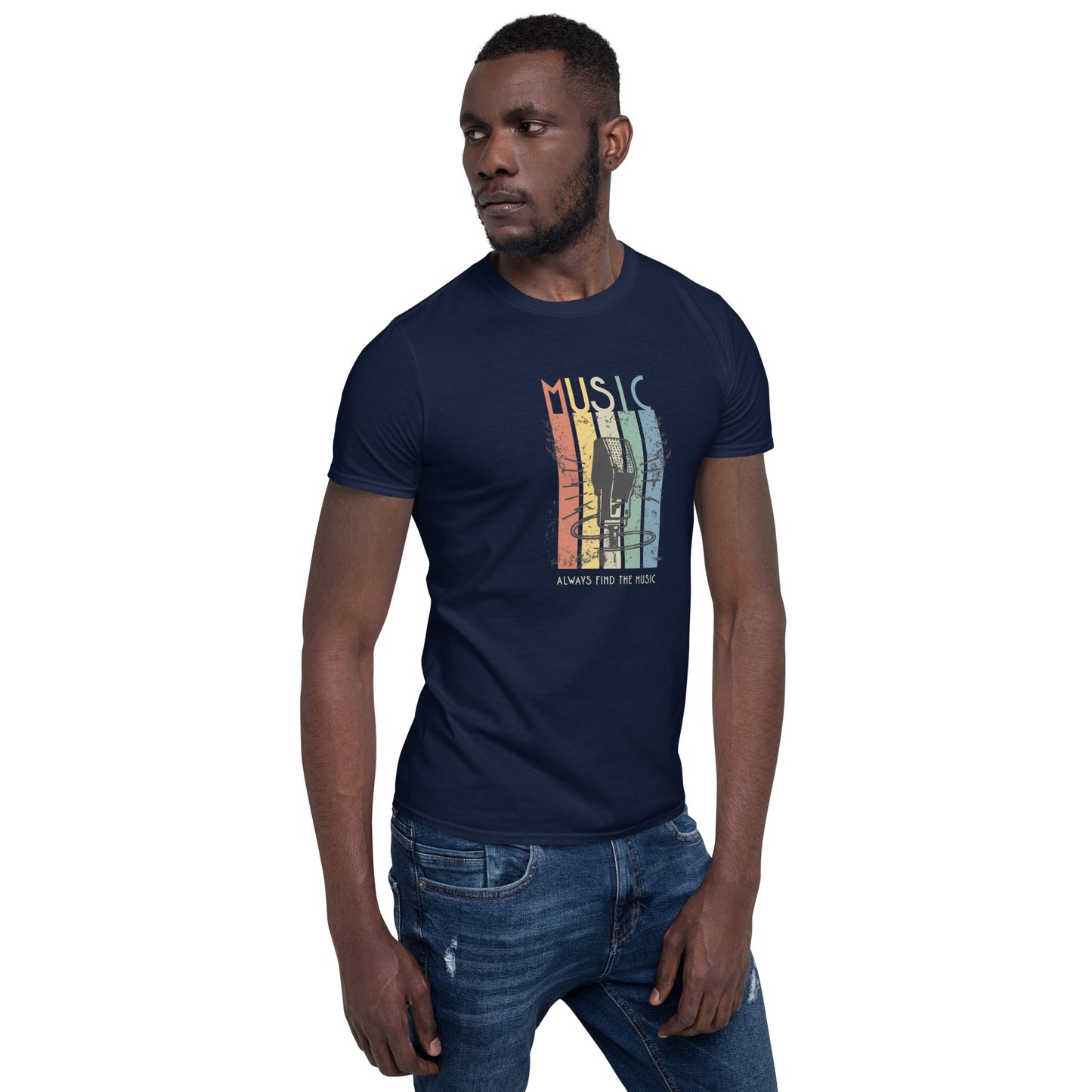 Always Find the Music Short-Sleeve Unisex T-Shirt