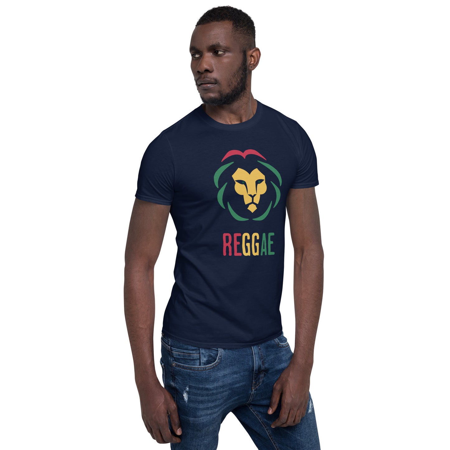 Reggae Lion Short-Sleeve Unisex T-Shirt