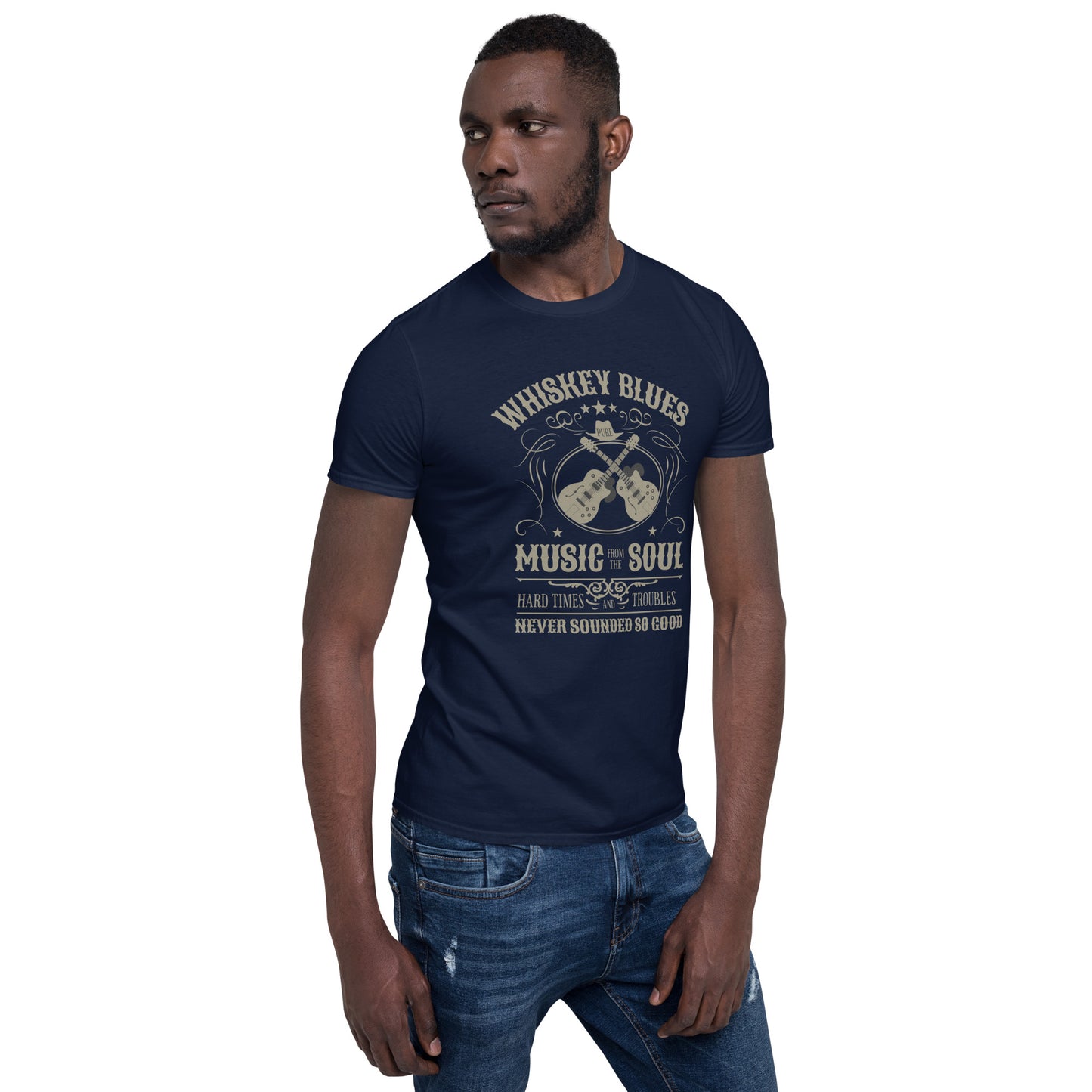 Whiskey Blues Short-Sleeve Unisex T-Shirt