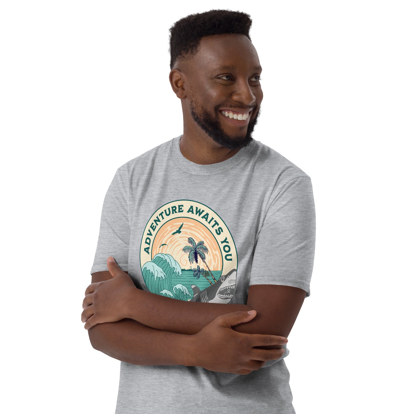 Adventure Awaits You Short-Sleeve Unisex T-Shirt