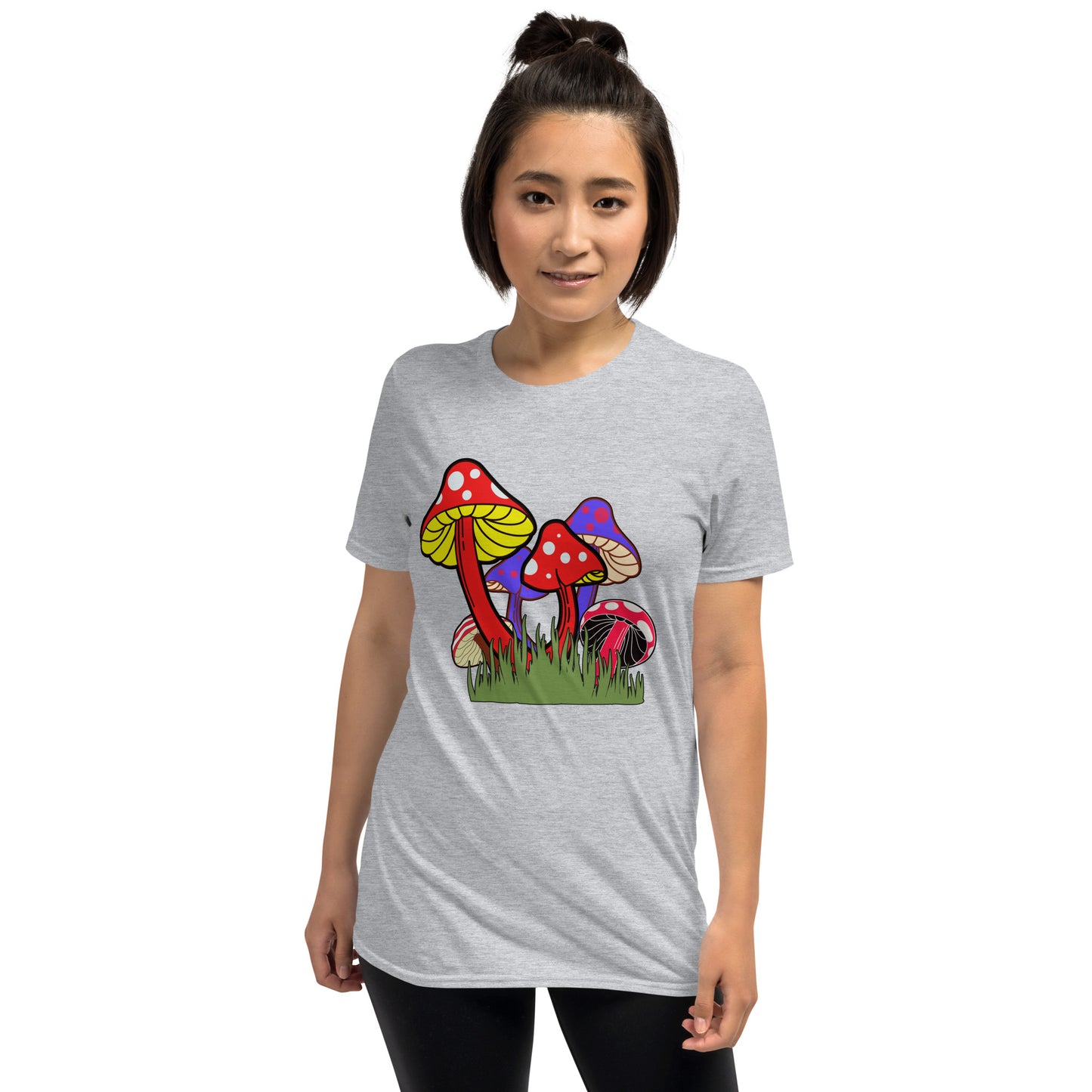 Mushrooms Short-Sleeve Unisex T-Shirt