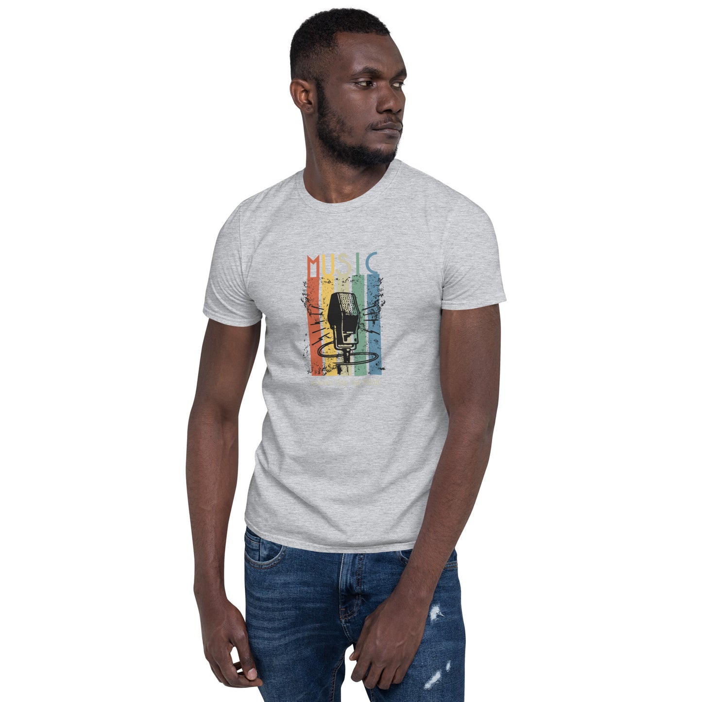 Always Find the Music Short-Sleeve Unisex T-Shirt