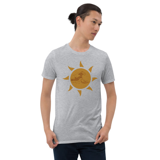 Wave in Sun Short-Sleeve Unisex T-Shirt