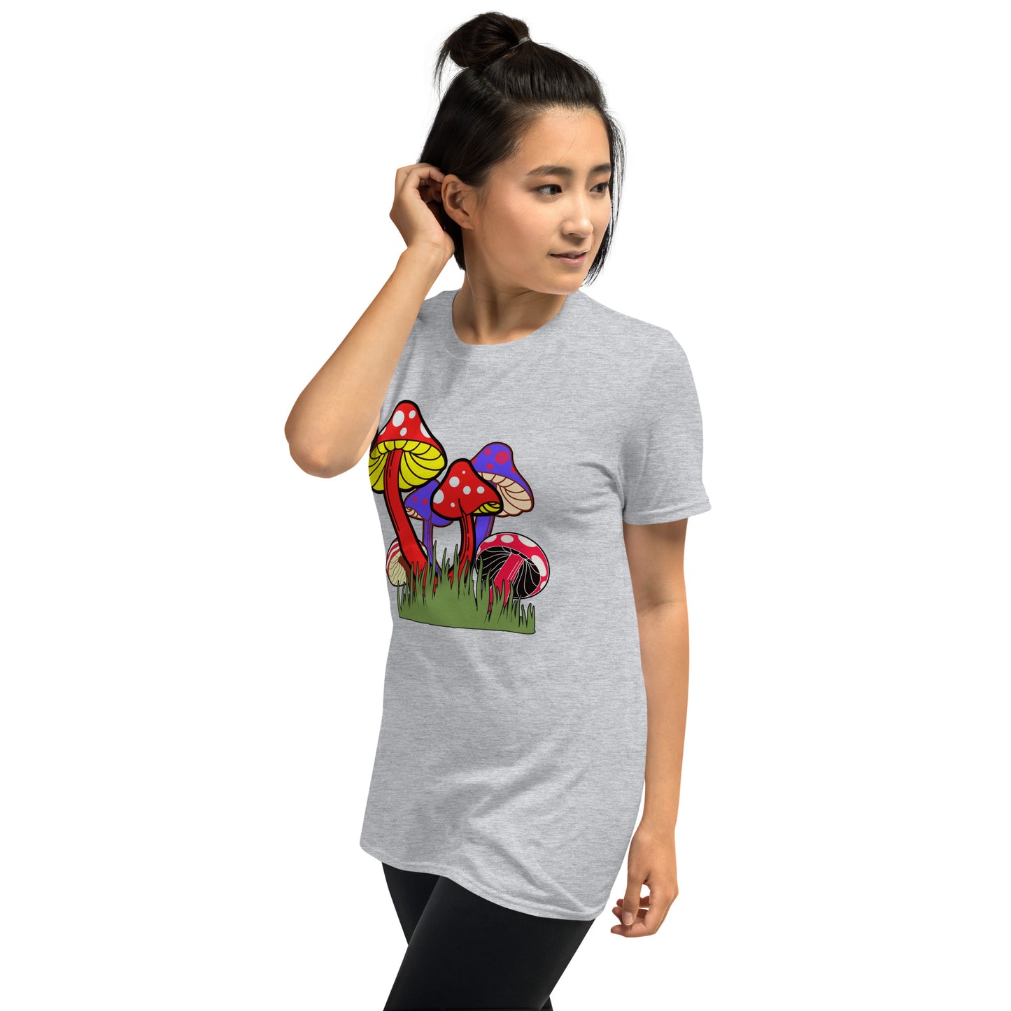 Mushrooms Short-Sleeve Unisex T-Shirt