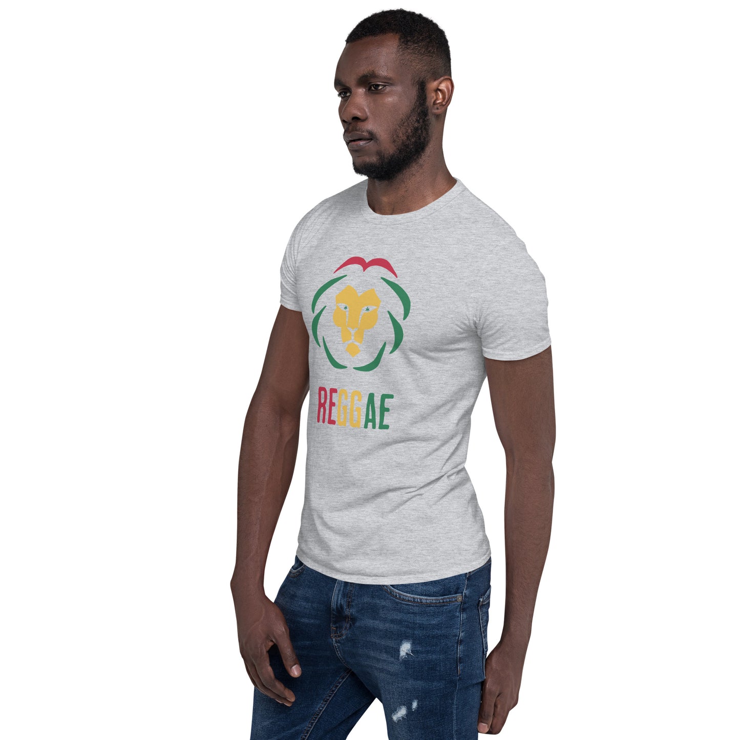 Reggae Lion Short-Sleeve Unisex T-Shirt