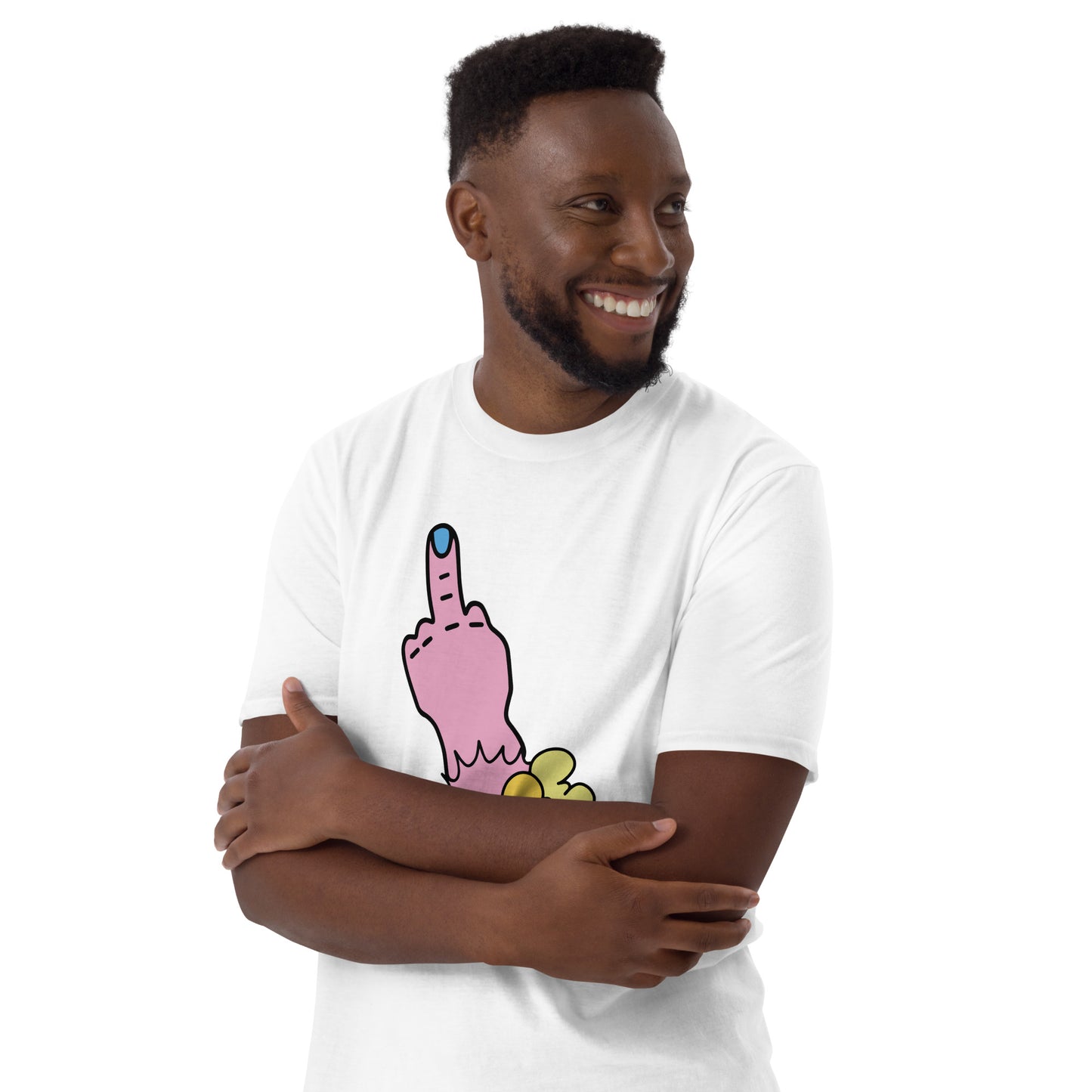 Nice Finger Short-Sleeve Unisex T-Shirt