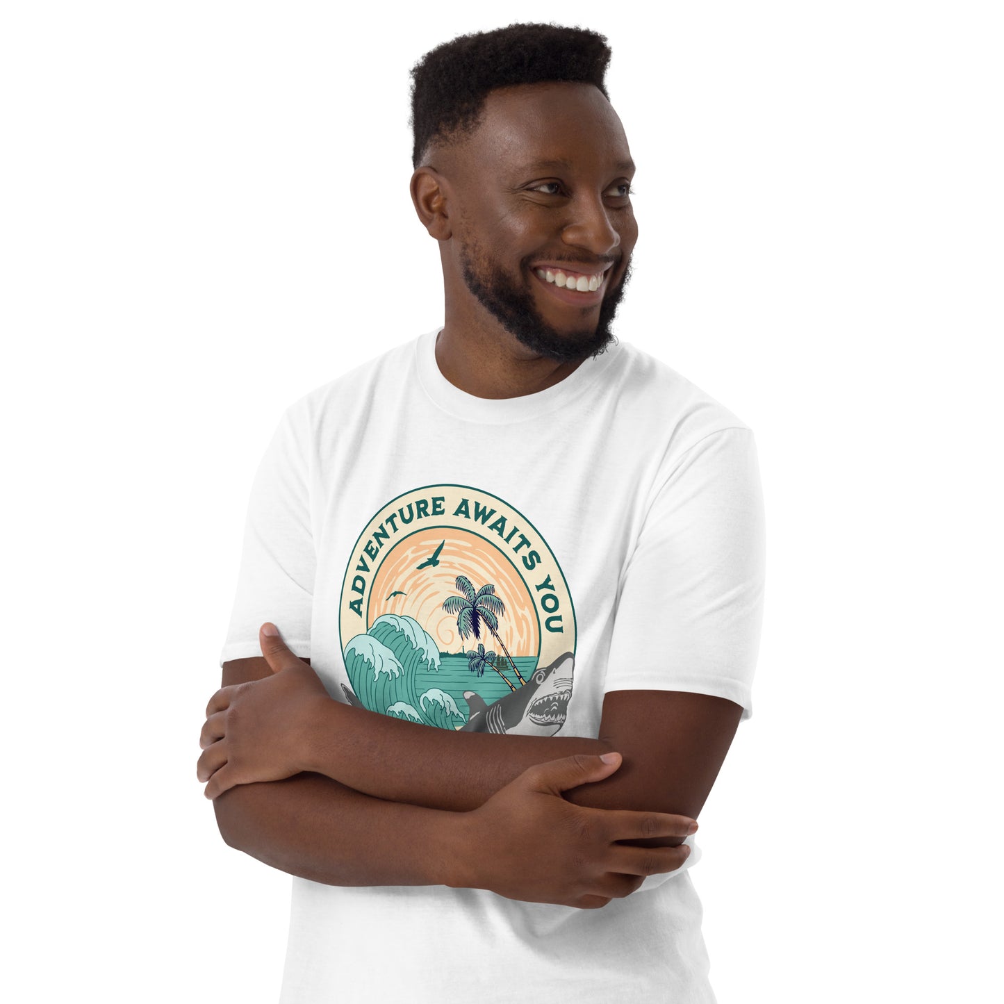 Adventure Awaits You Short-Sleeve Unisex T-Shirt