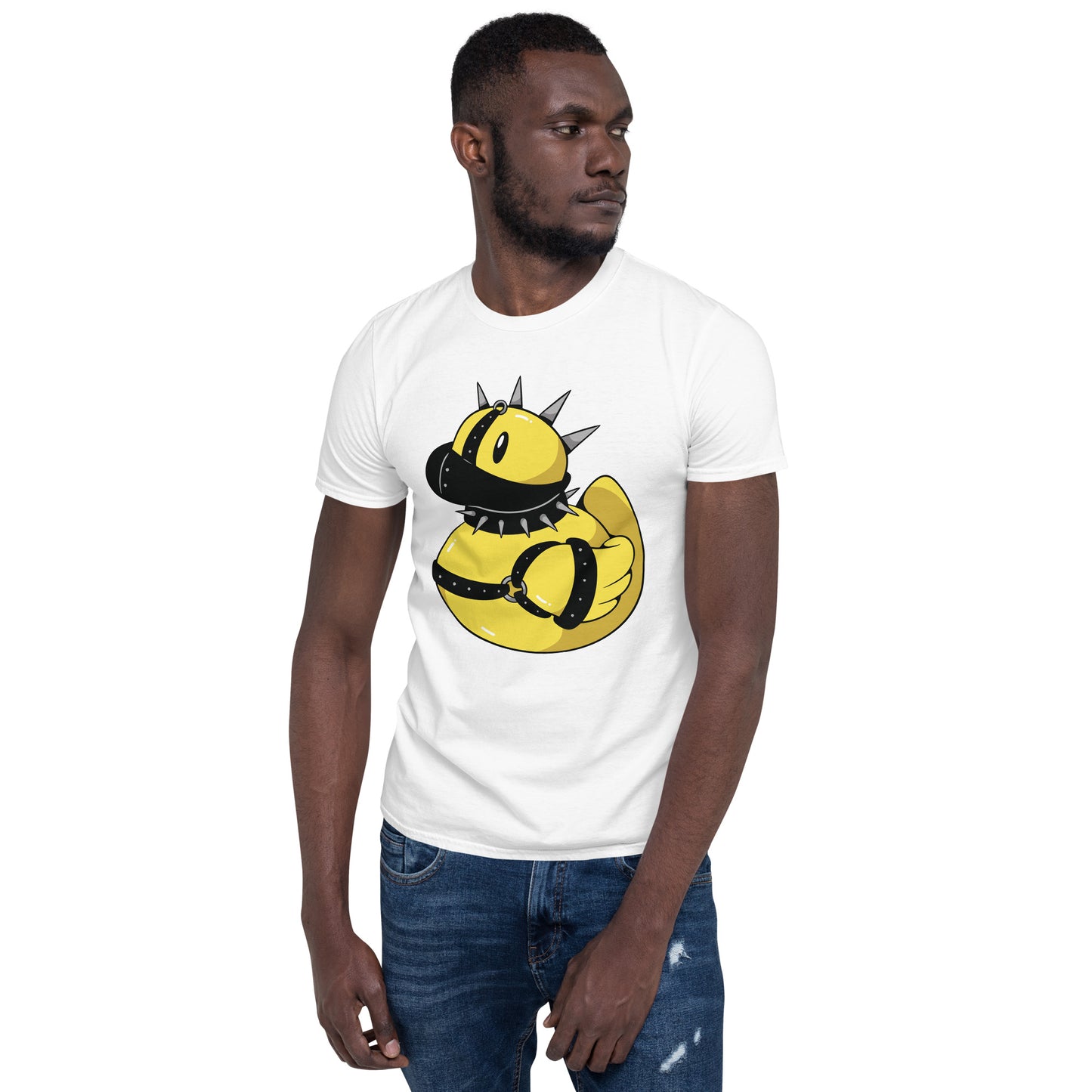 Punk Rock Rubber Duck Short-Sleeve Unisex T-Shirt