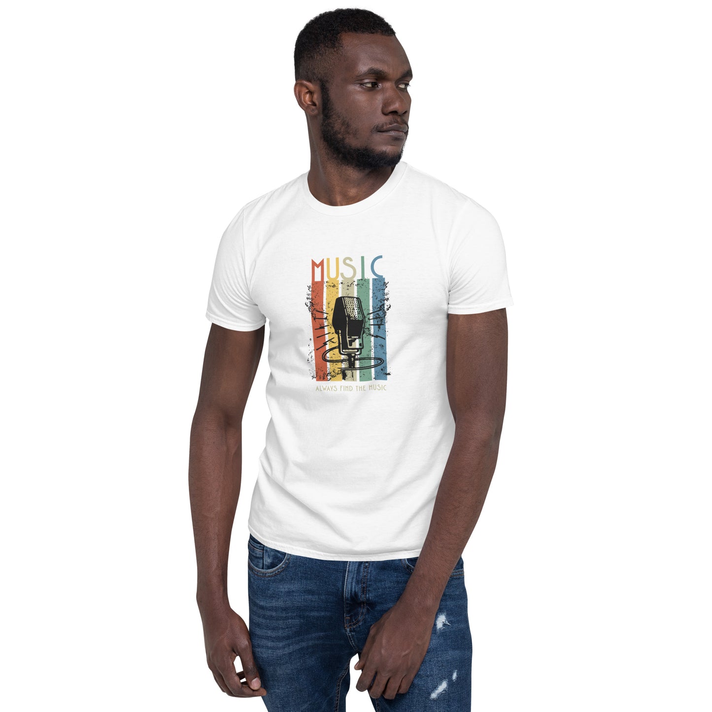 Always Find the Music Short-Sleeve Unisex T-Shirt