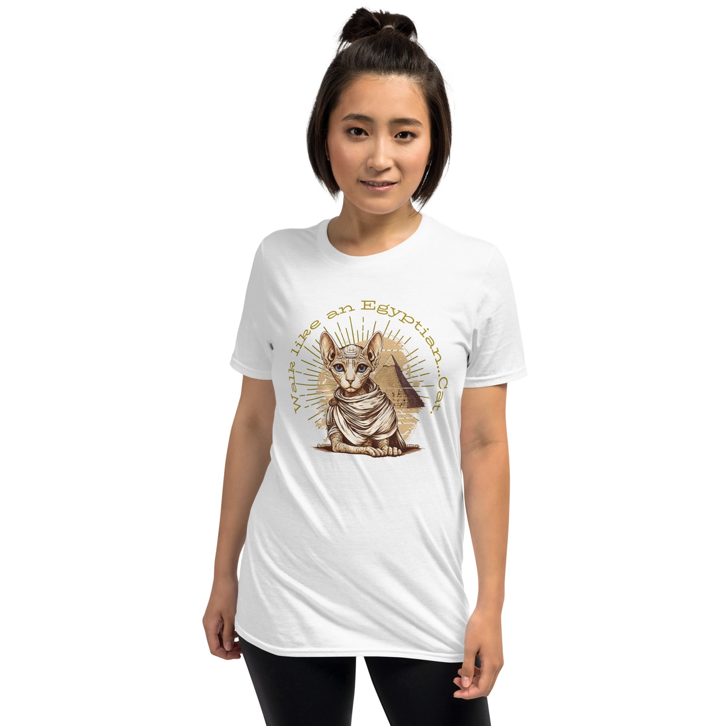 Egyptian Cat Short-Sleeve Unisex T-Shirt