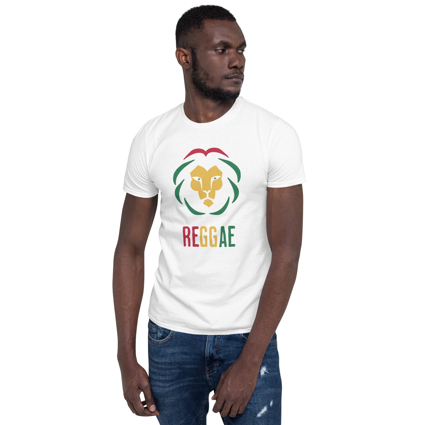 Reggae Lion Short-Sleeve Unisex T-Shirt