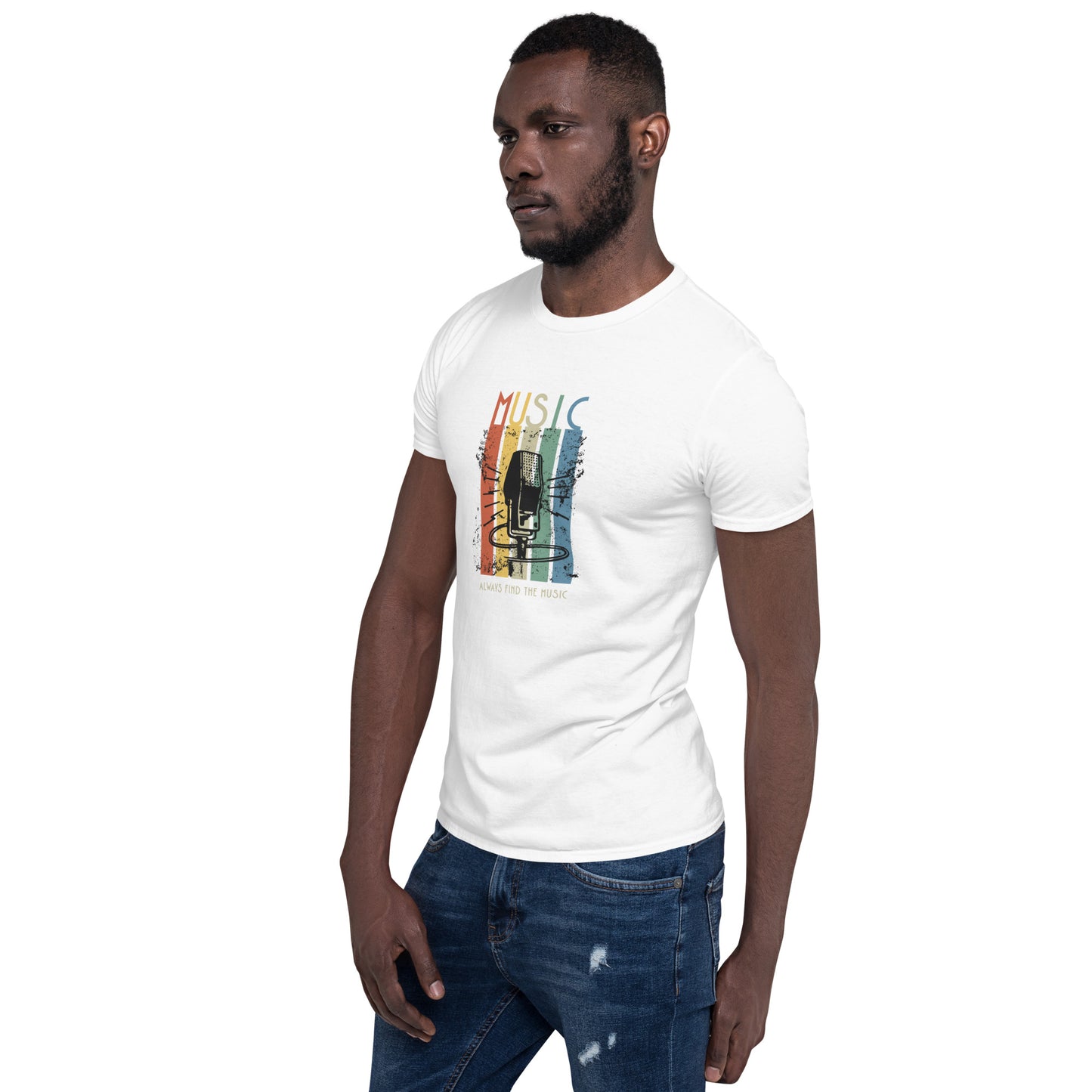 Always Find the Music Short-Sleeve Unisex T-Shirt