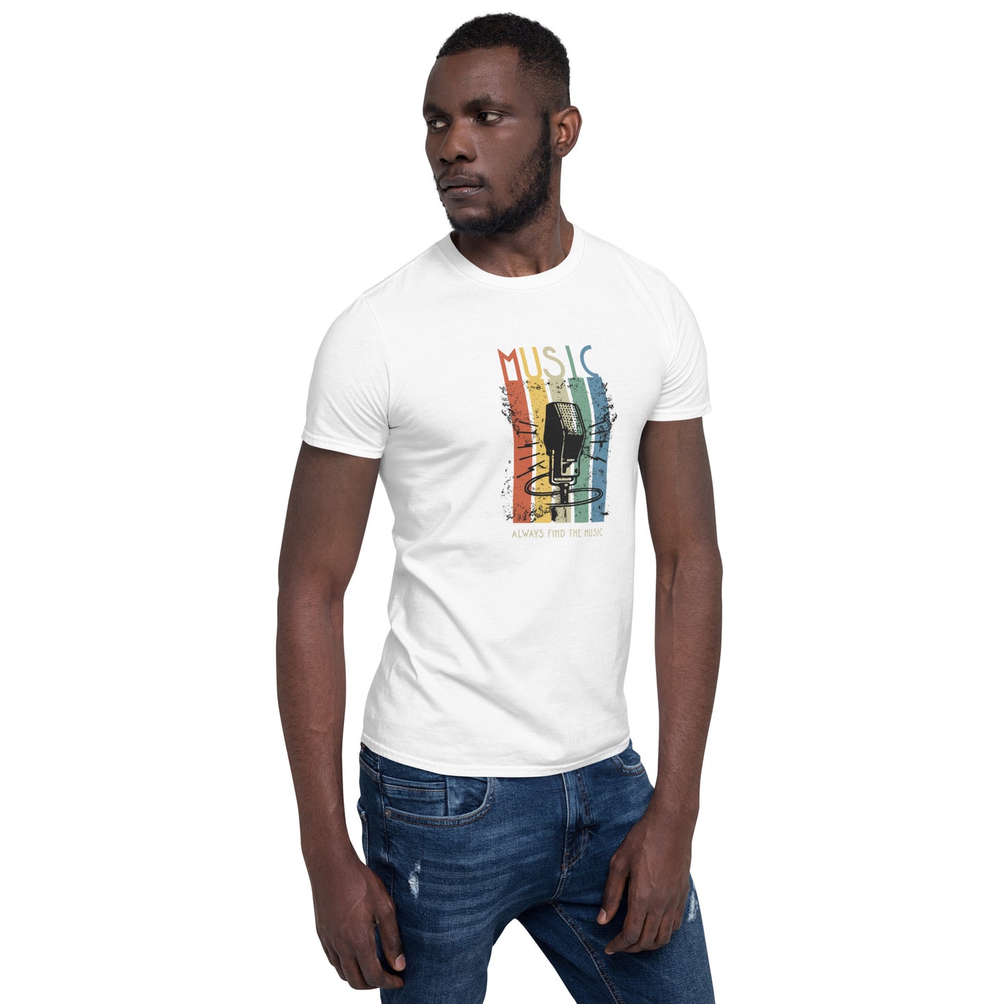 Always Find the Music Short-Sleeve Unisex T-Shirt