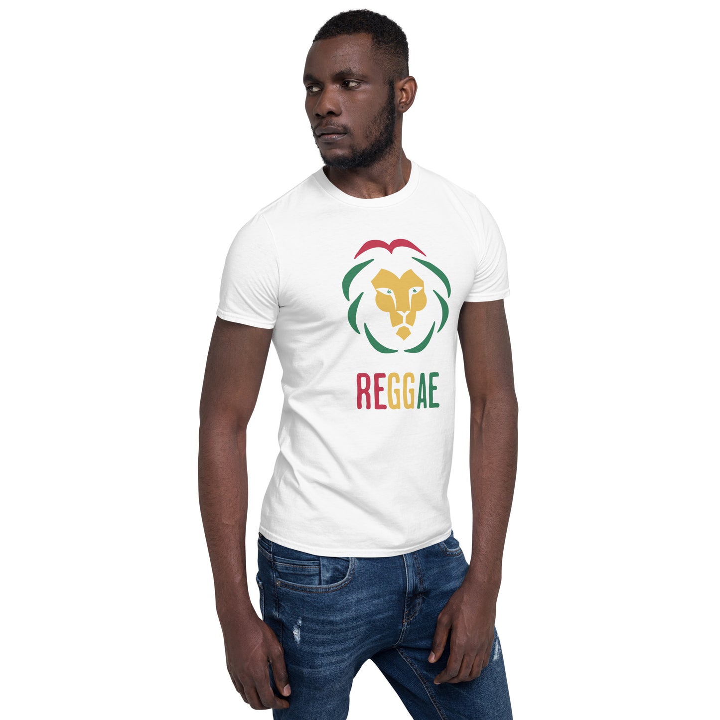 Reggae Lion Short-Sleeve Unisex T-Shirt