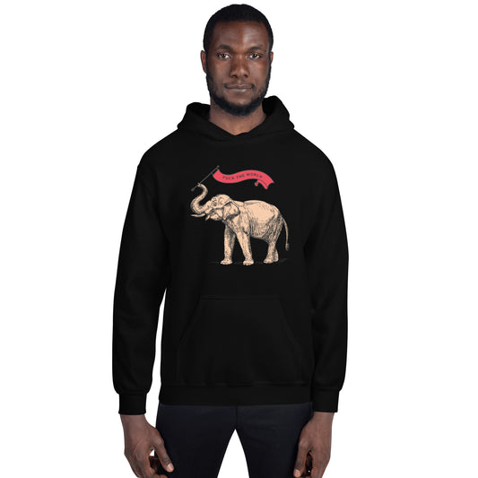 Fine World Elephant Unisex Hoodie