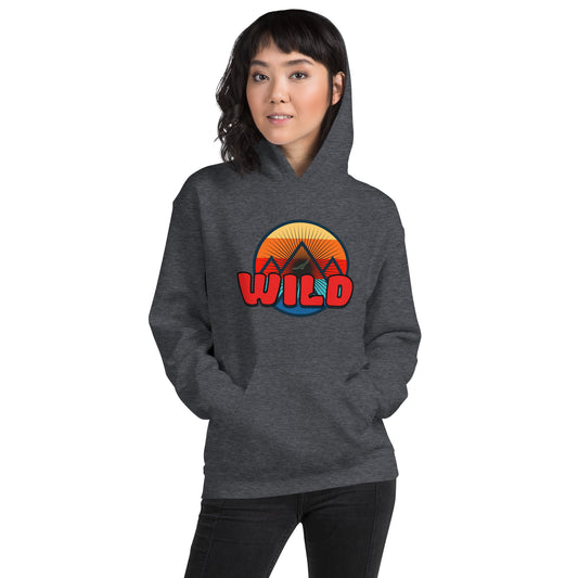 Wild Mountain Sunset Unisex Hoodie