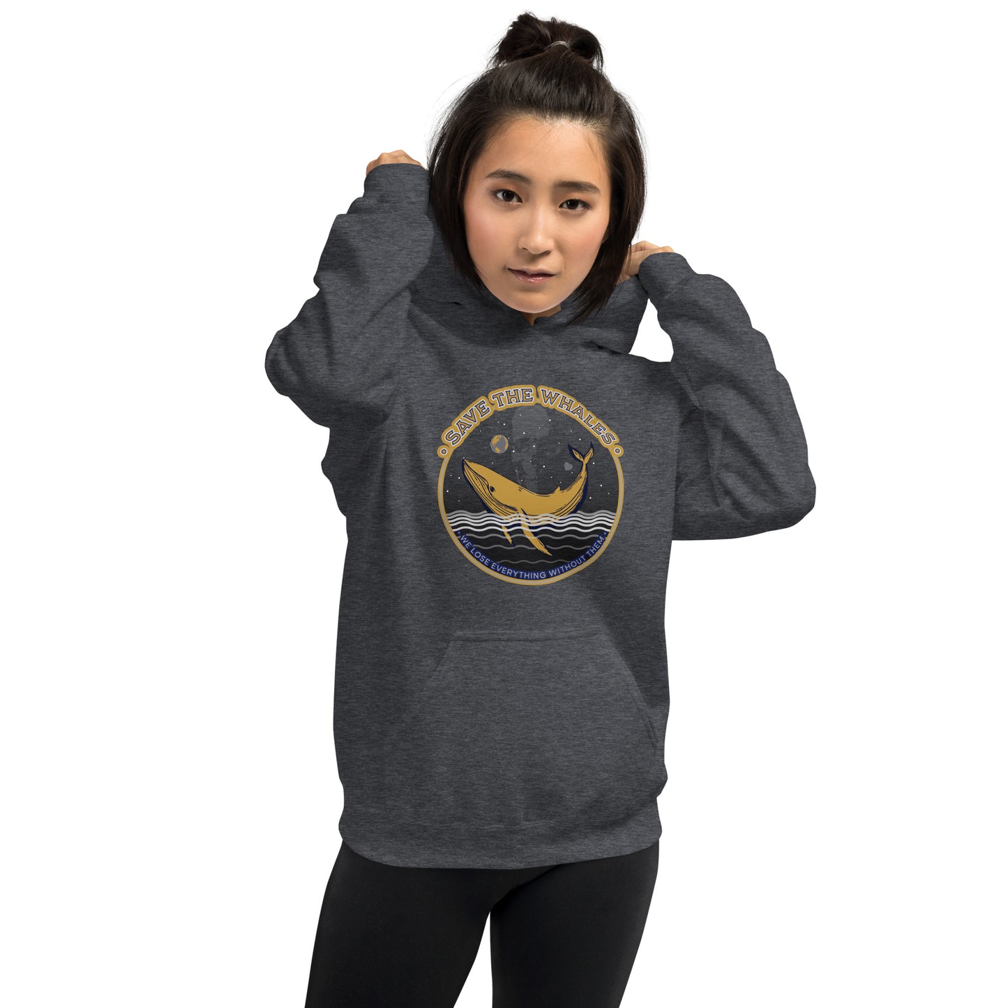 Save the Whales Unisex Hoodie