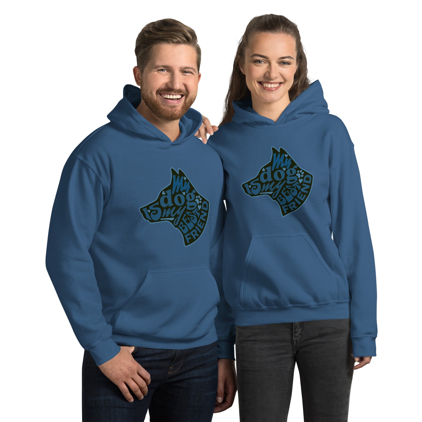 Dog Best Friend Unisex Hoodie