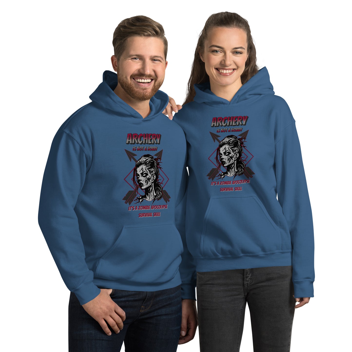 Archery Zombie Apocalypse Unisex Hoodie