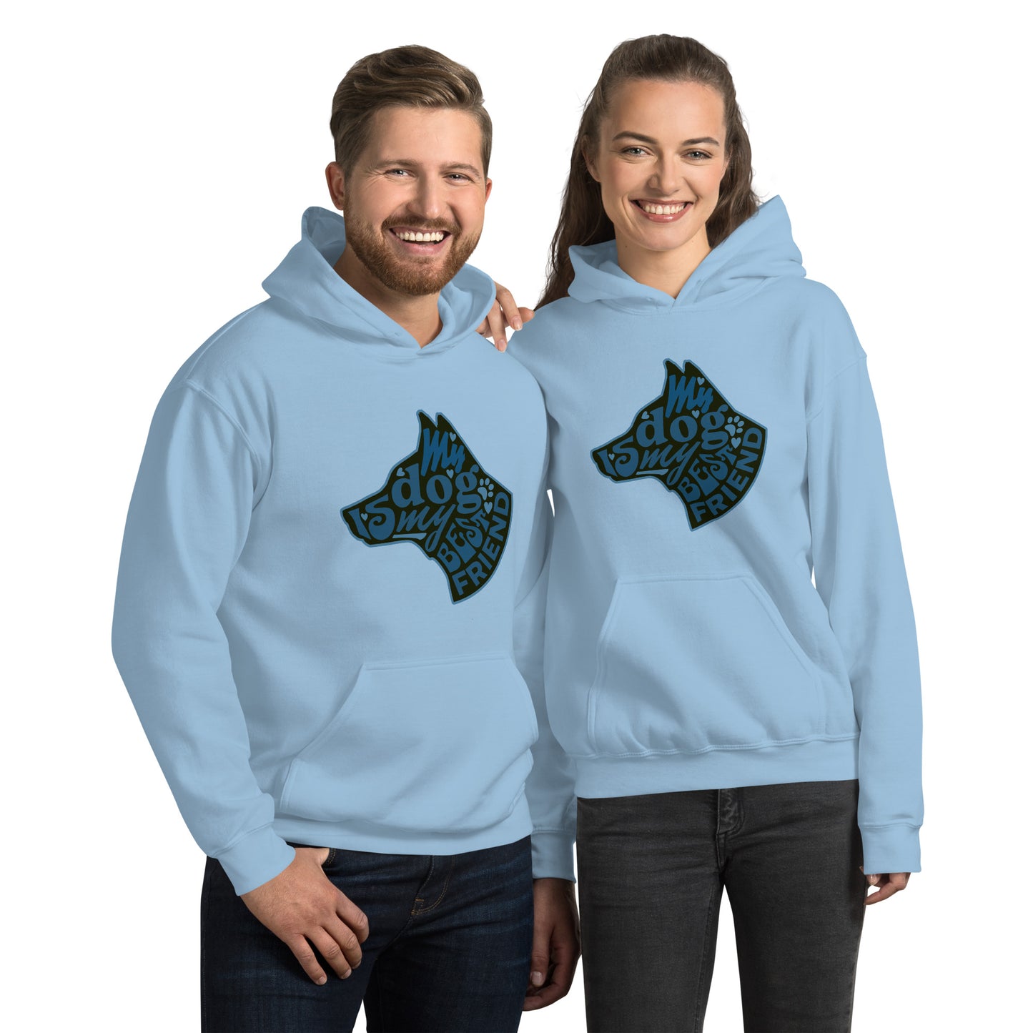 Dog Best Friend Unisex Hoodie