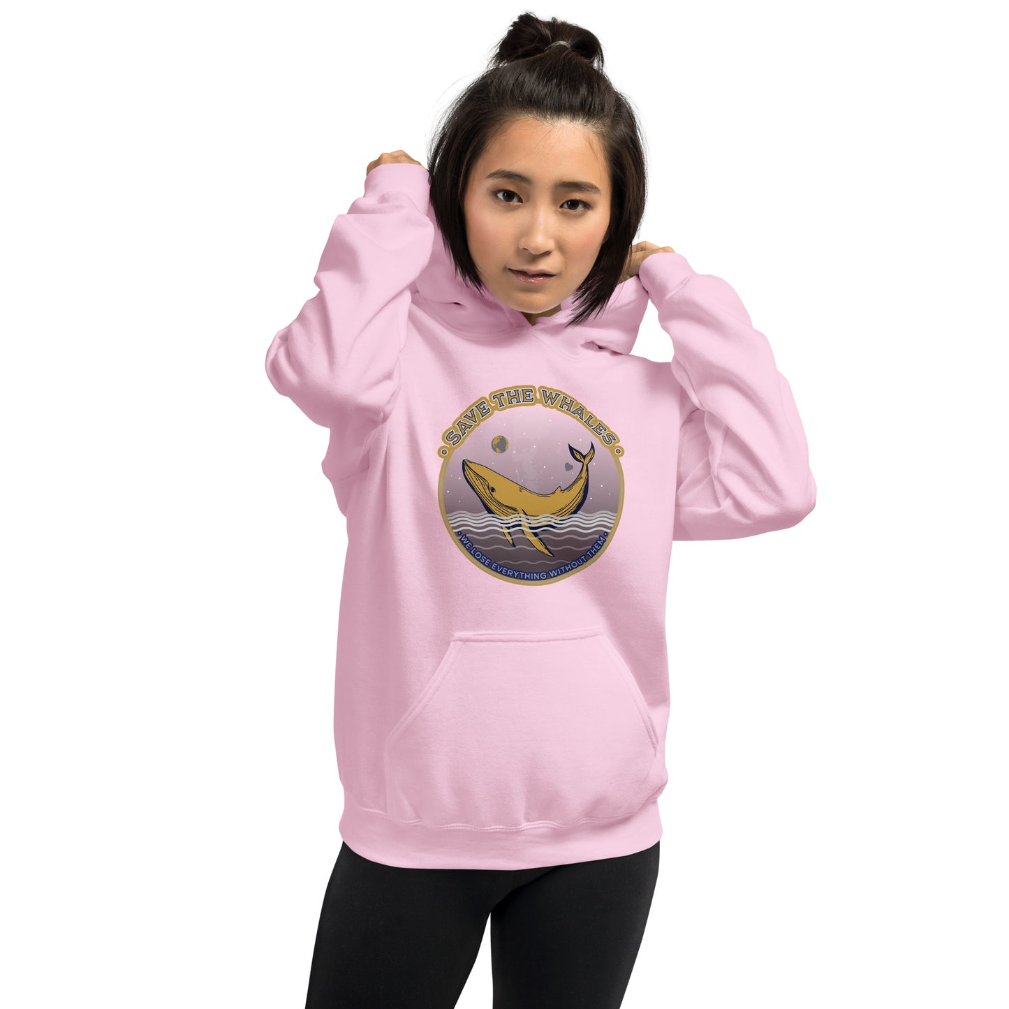 Save the Whales Unisex Hoodie