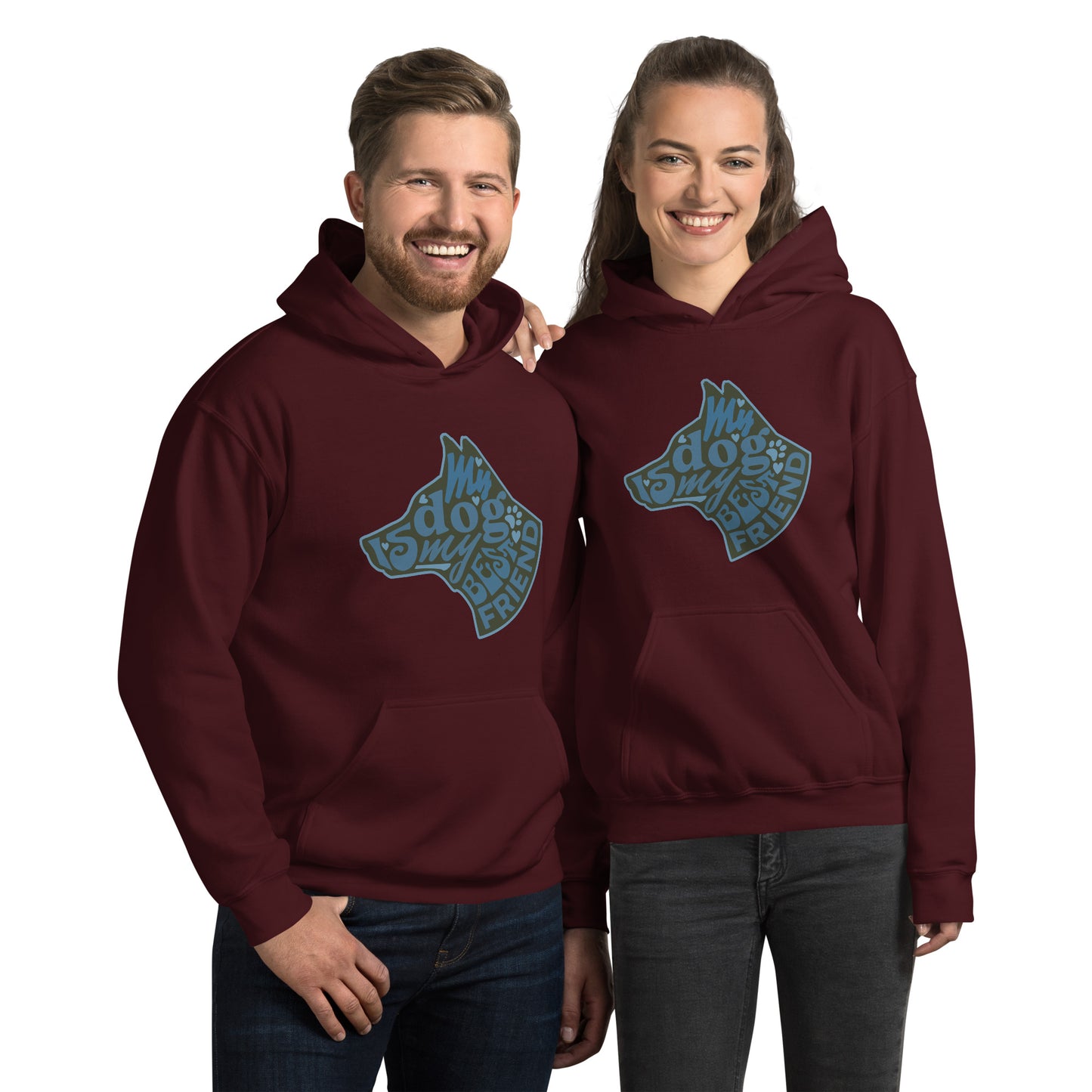 Dog Best Friend Unisex Hoodie