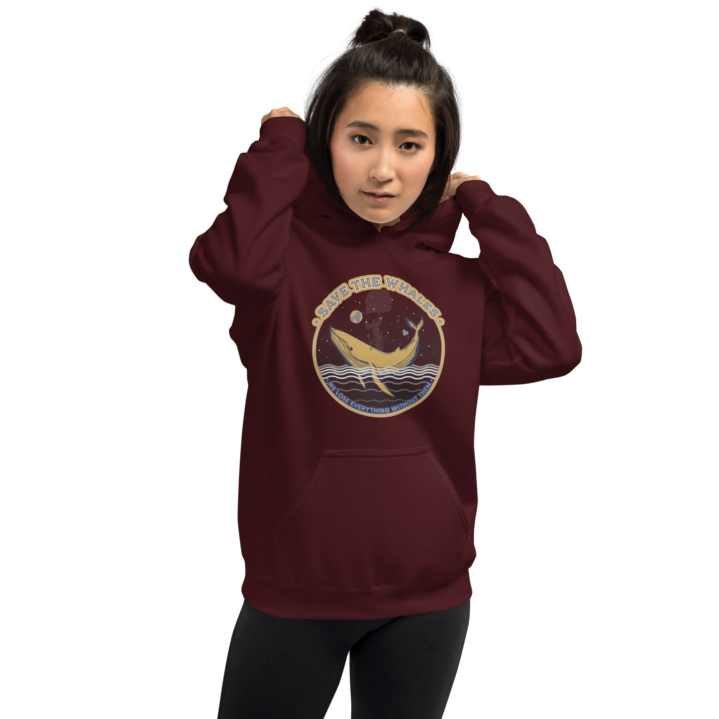 Save the Whales Unisex Hoodie