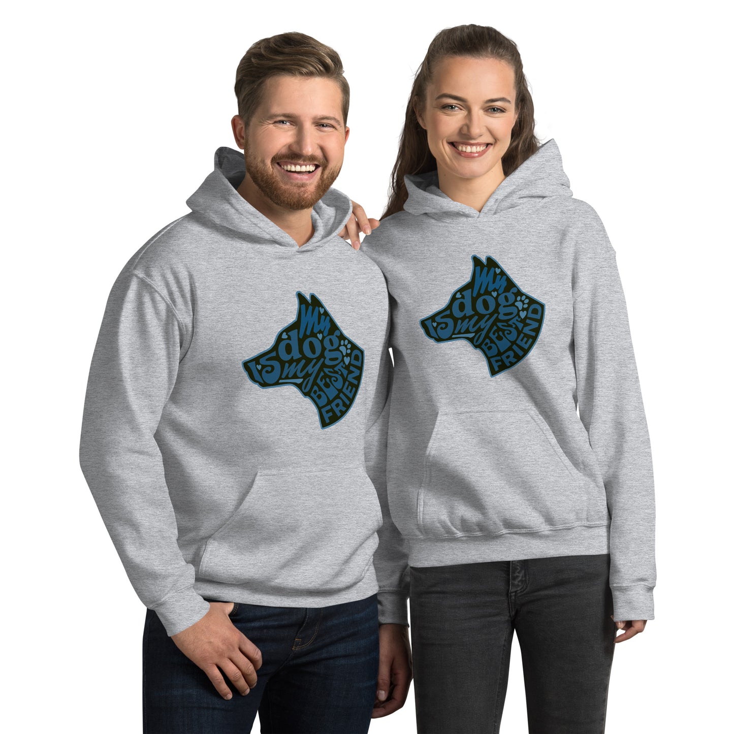 Dog Best Friend Unisex Hoodie