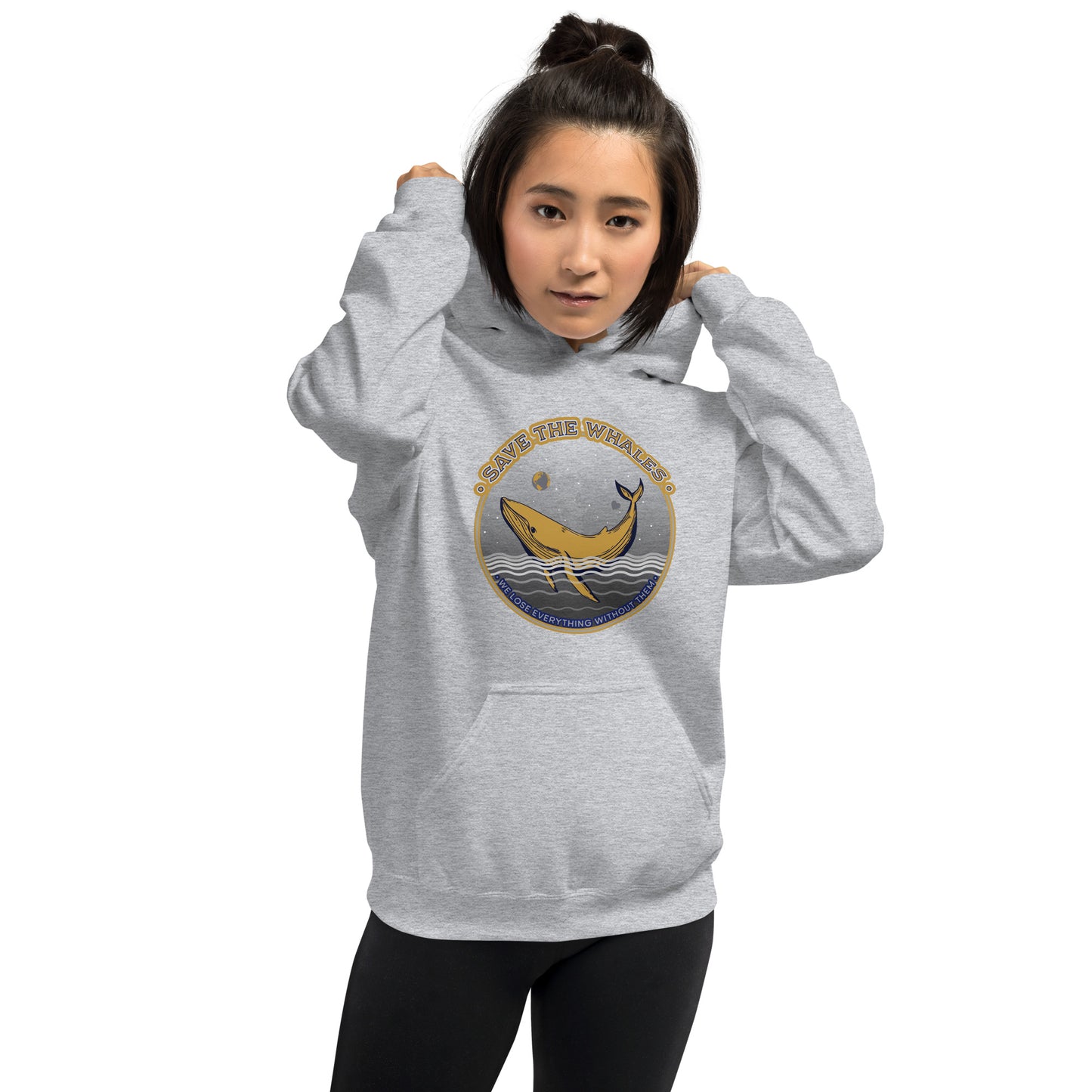 Save the Whales Unisex Hoodie