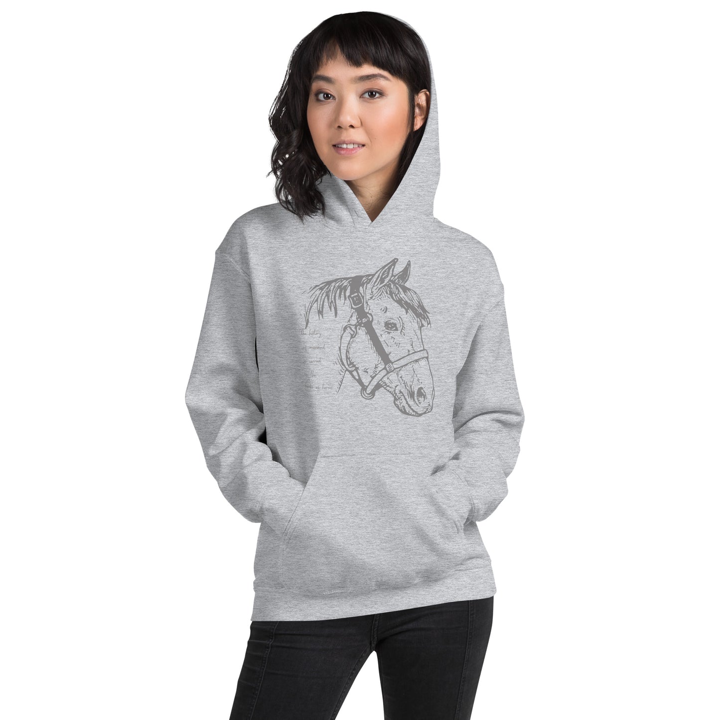 Horses Carry History Unisex Hoodie