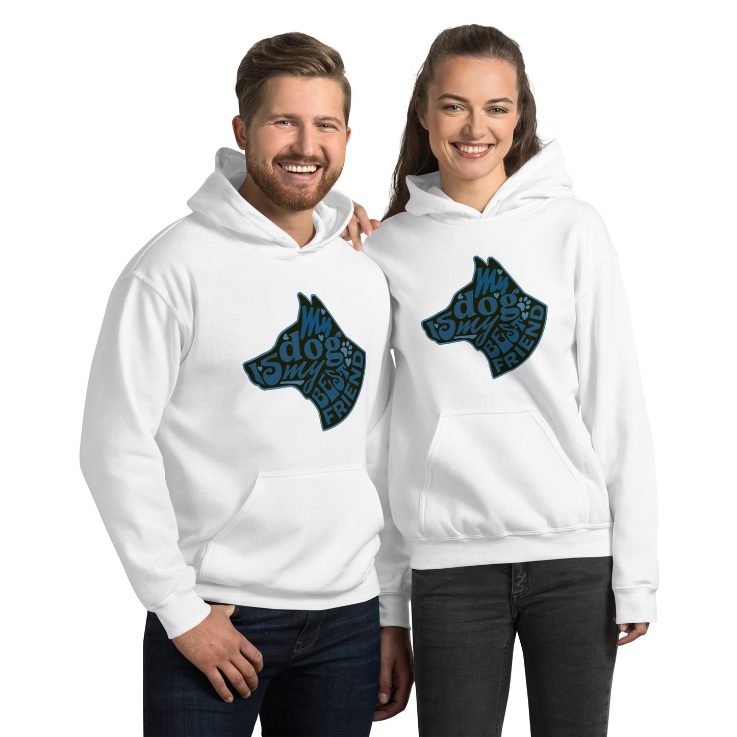 Dog Best Friend Unisex Hoodie