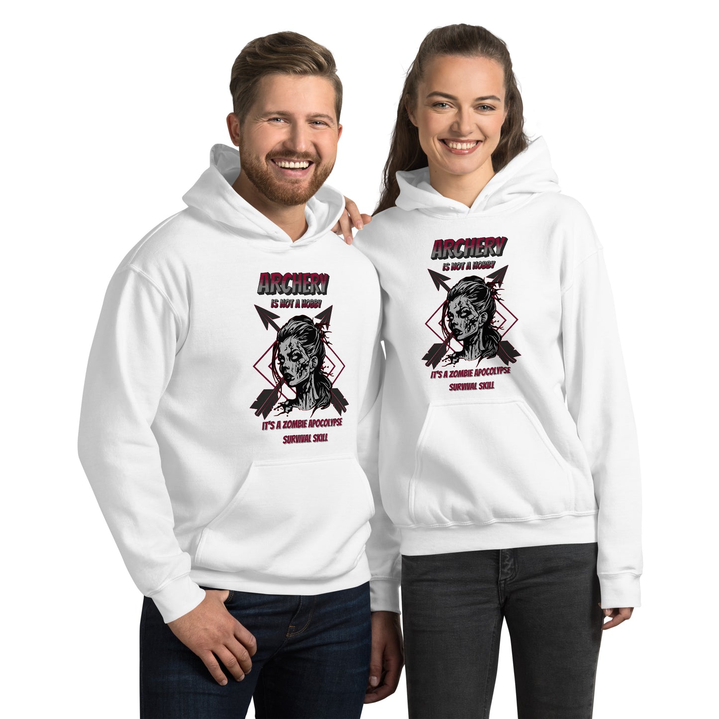 Archery Zombie Apocalypse Unisex Hoodie