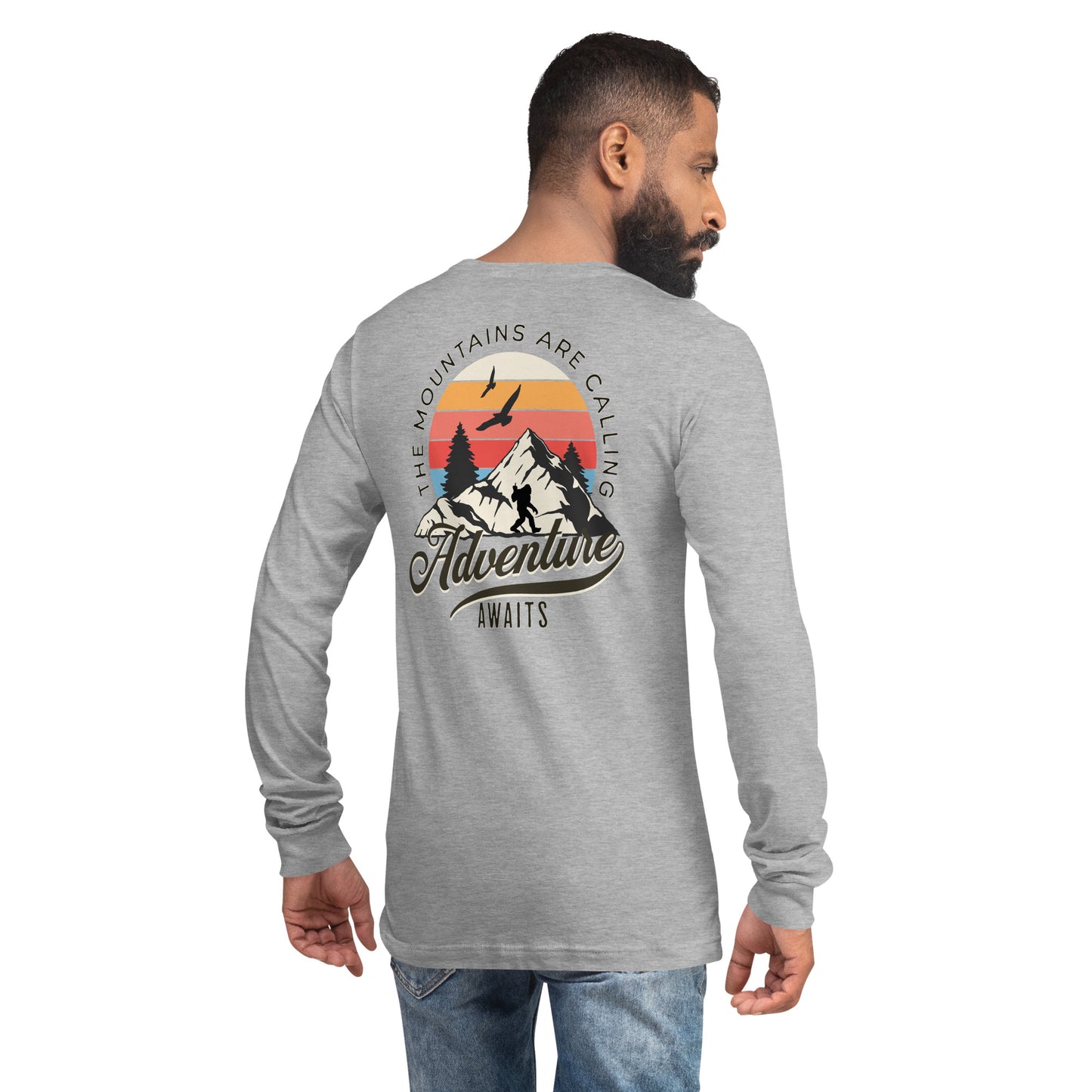 Sasquatch Adventure Awaits Unisex Long Sleeve Shirt