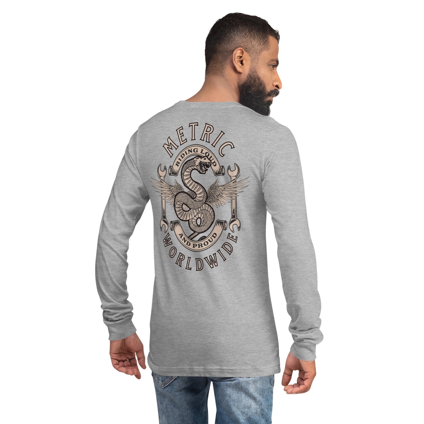 Metric Worldwide Unisex Long Sleeve Shirt