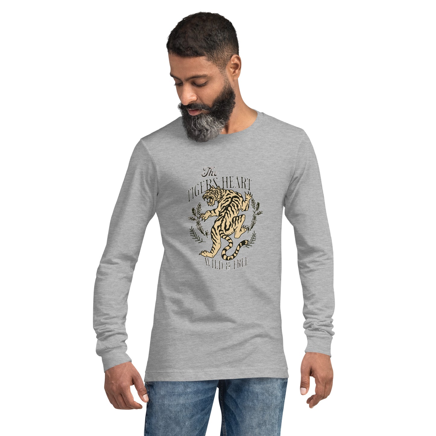 The Tiger's Heart Wild & Free Unisex Long Sleeve Shirt