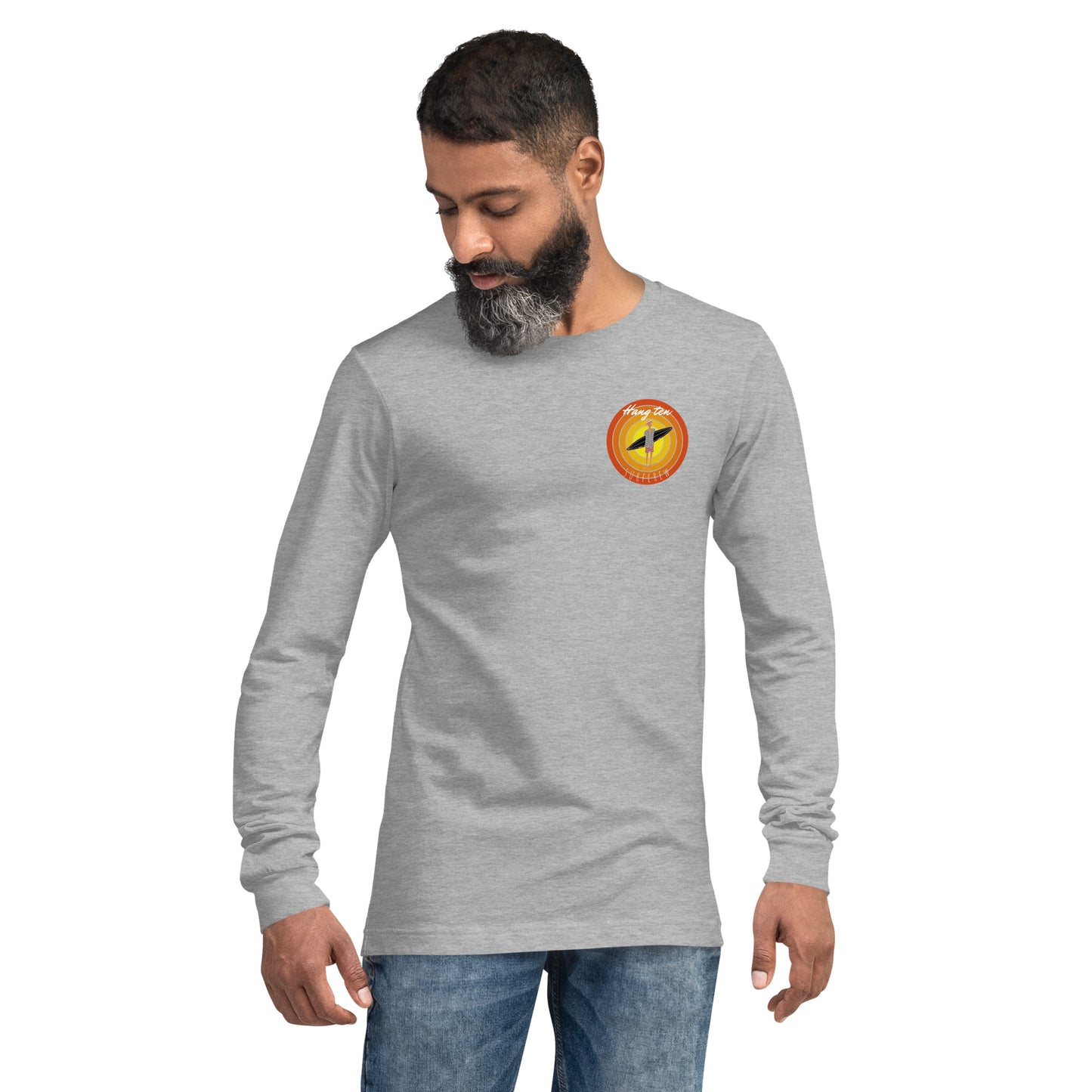 Hang Ten Surf Crew Unisex Long Sleeve Shirt