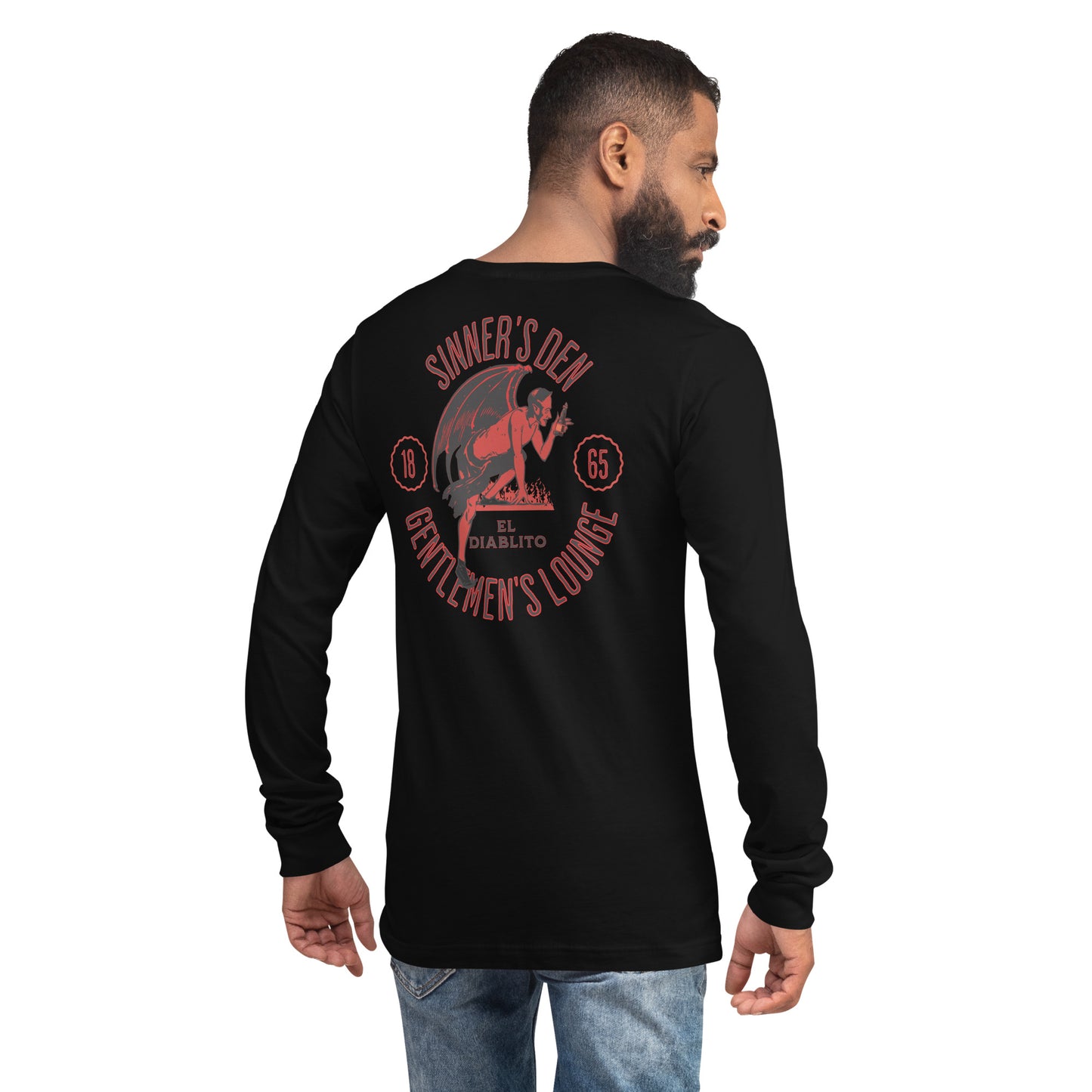 Sinner’s Den Unisex Long Sleeve Shirt