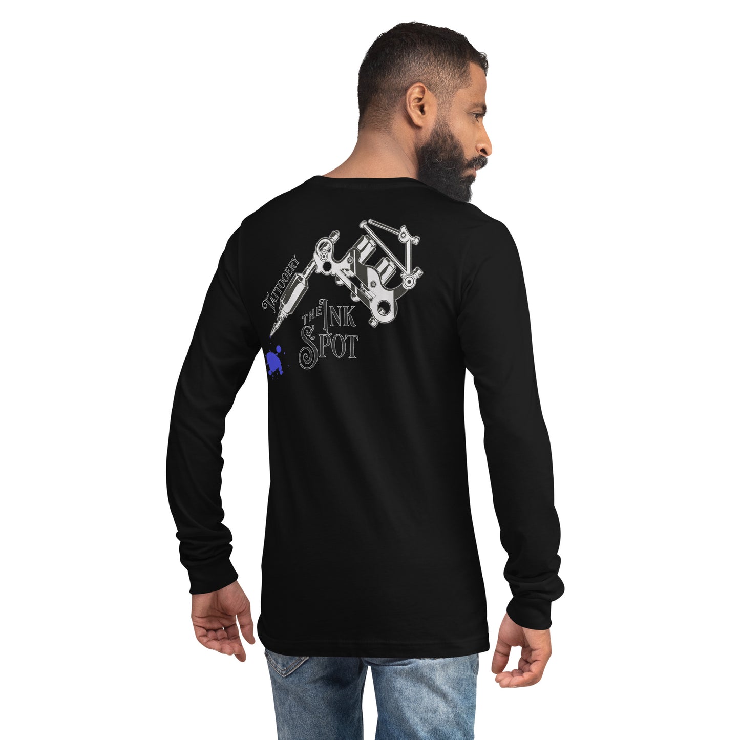 Tattooery the Ink Spot Unisex Long Sleeve Shirt